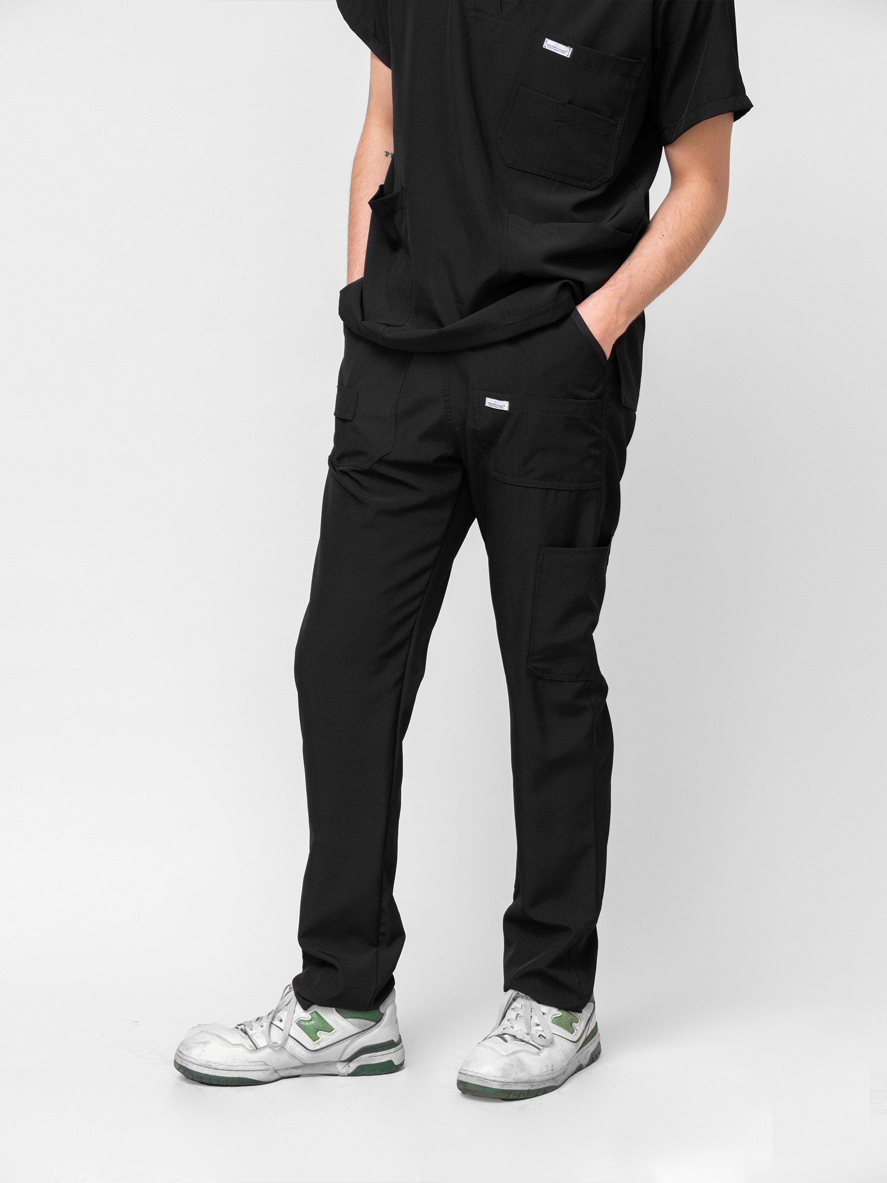 Pantalón Quirúrgico de Hombre Mérida - Negro