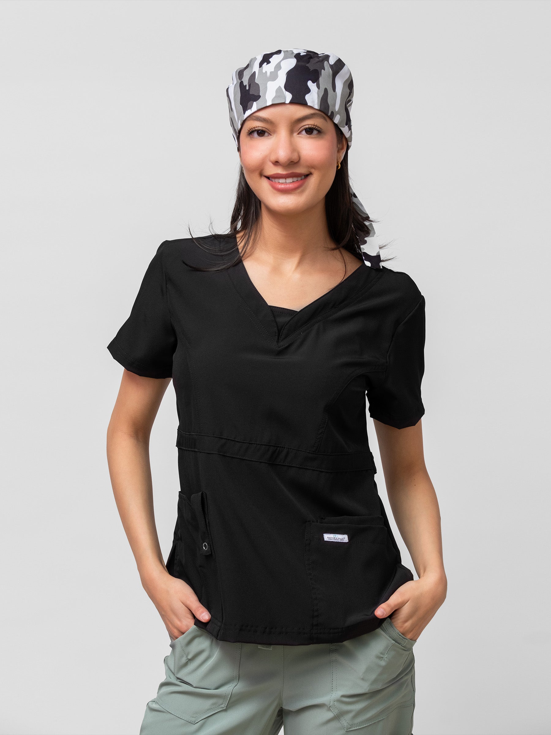 Filipina Quirúrgica Mujer Oaxaca - Negro