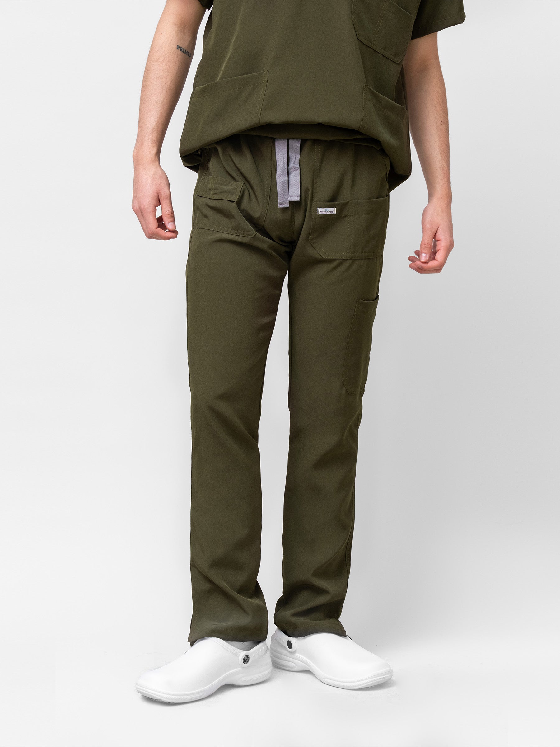 Pantalón Quirúrgico de Hombre Mérida - Verde Militar