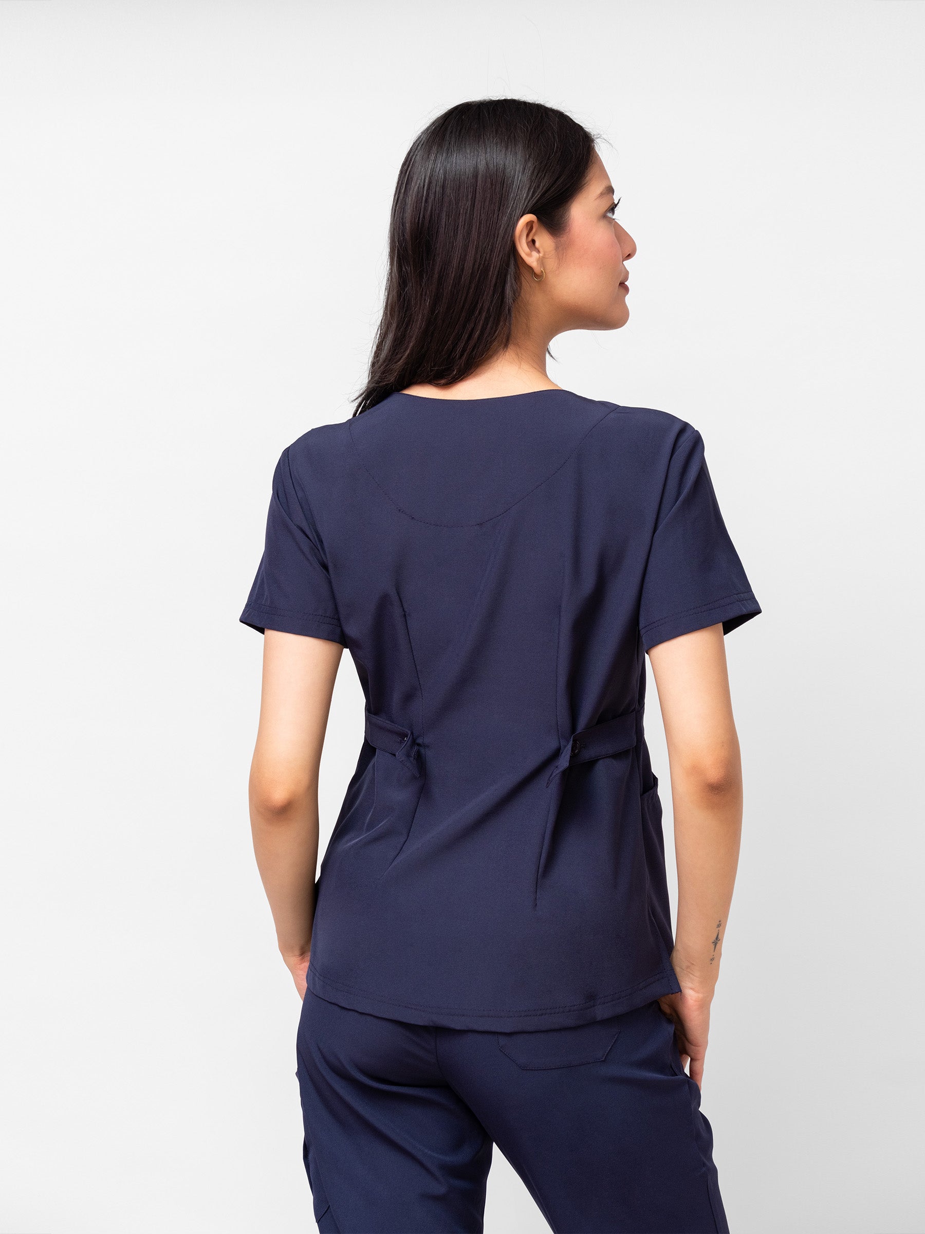 Filipina Quirúrgica Mujer Oaxaca - Azul Marino
