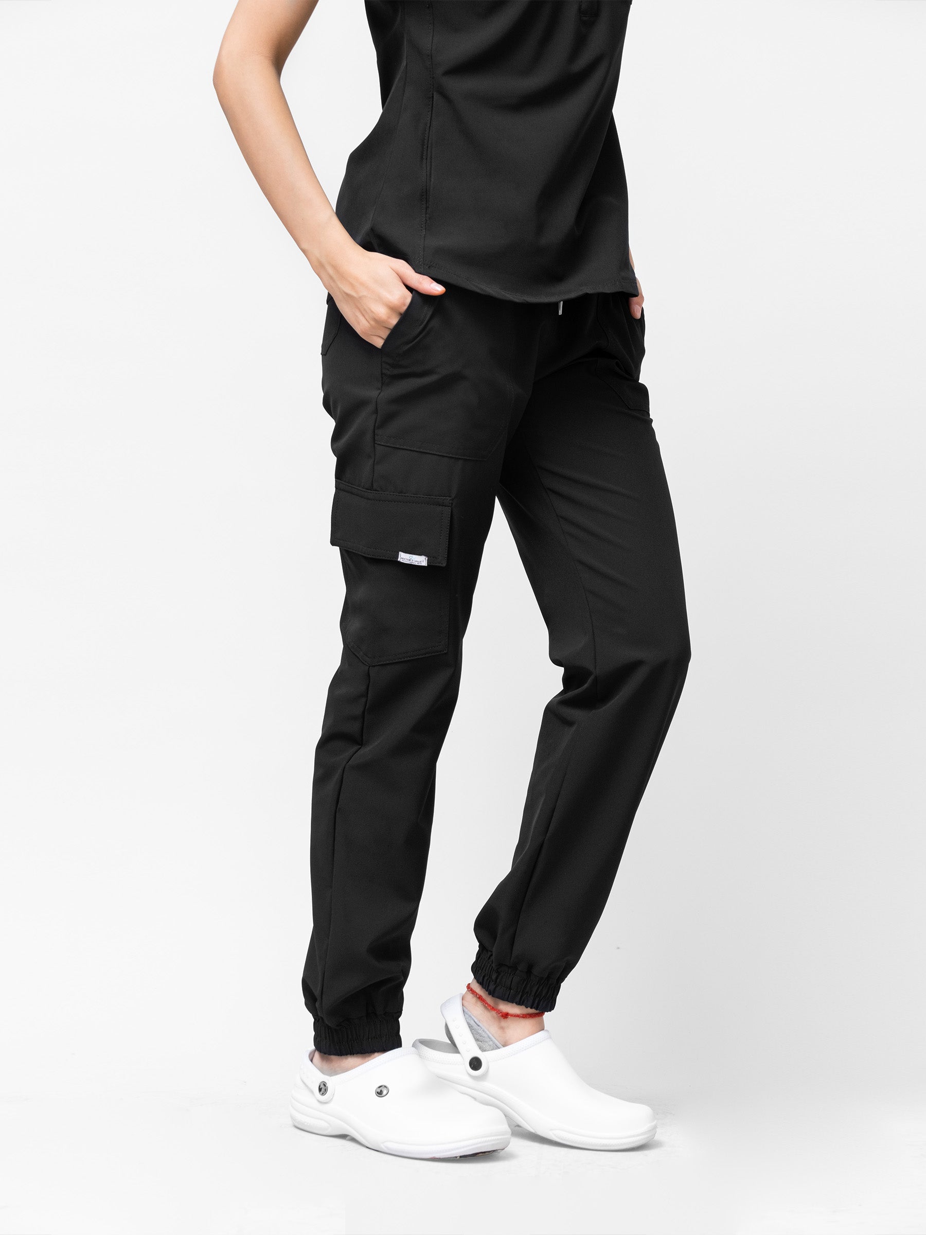 Pantalón Jogger Mujer Lux - Negro