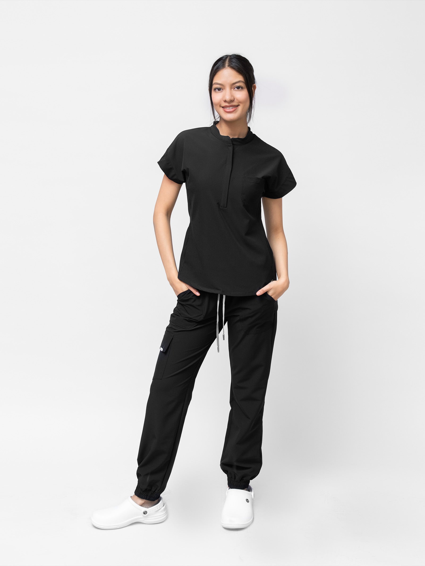 Pantalón Jogger Mujer Lux - Negro