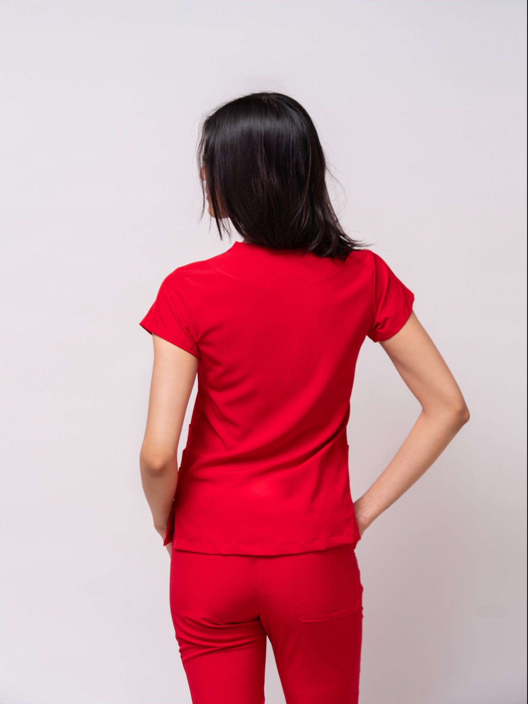 Filipina Quirúrgica de Mujer Mérida - Rojo
