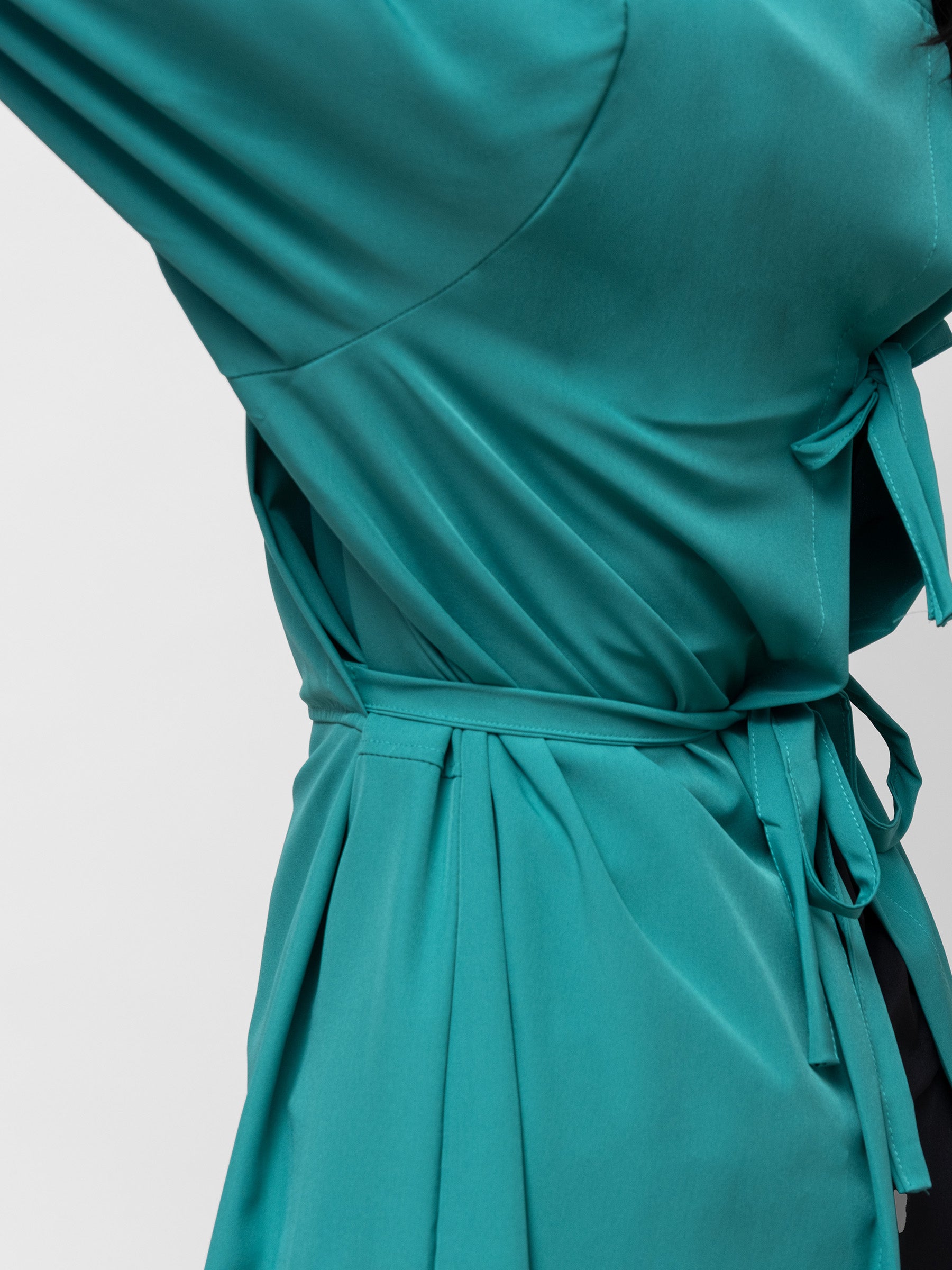 Bata Impermeable Mujer - Verde Jade