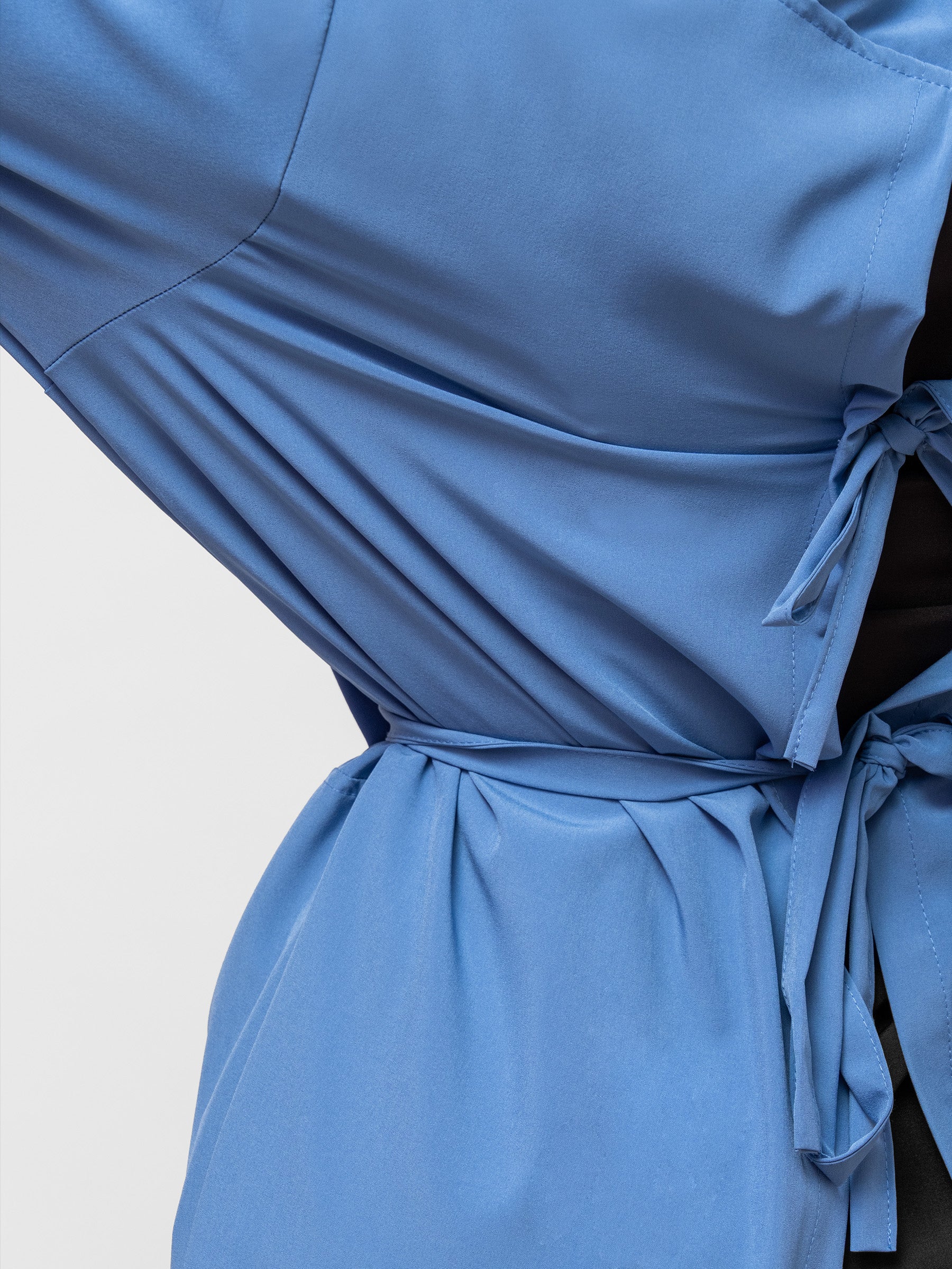 Bata Impermeable Mujer - Azul Plumbago