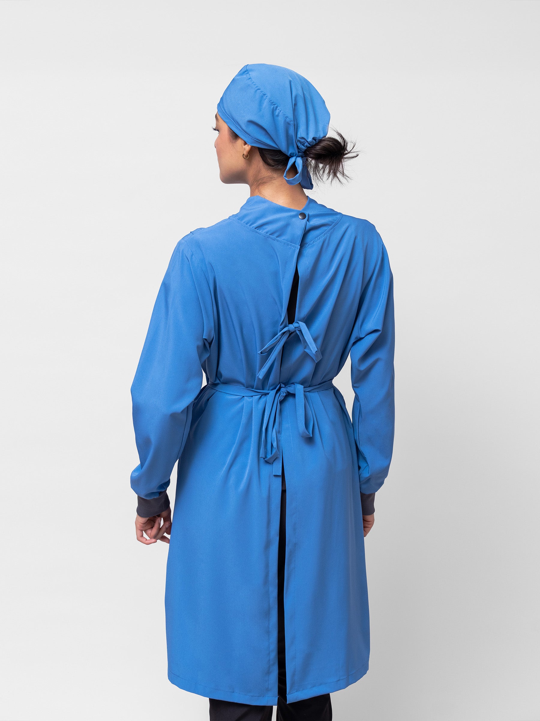Bata Impermeable Mujer - Azul Francia