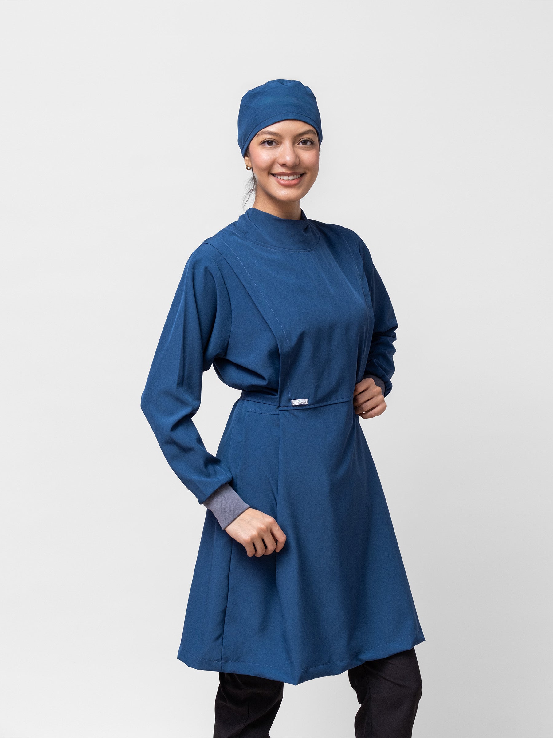 Bata Impermeable Mujer - Azul Bahamas
