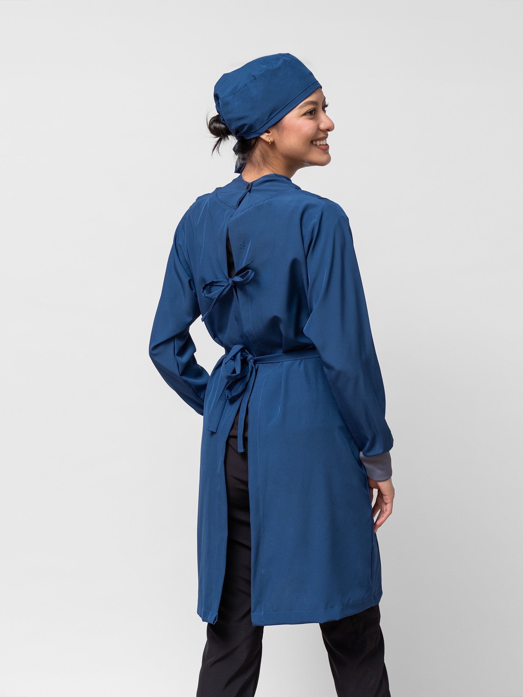 Bata Impermeable Mujer - Azul Bahamas