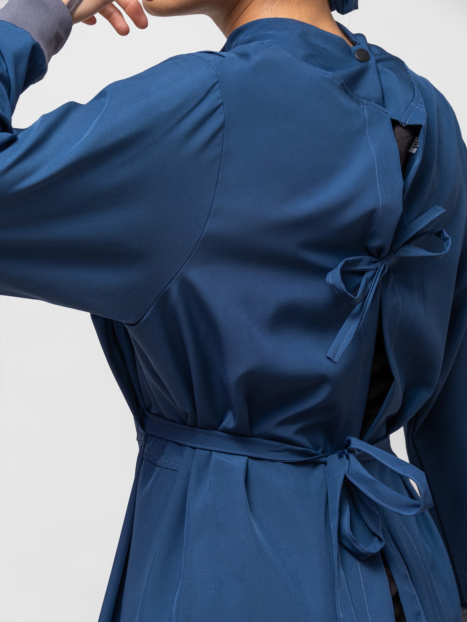 Bata Impermeable Mujer - Azul Bahamas