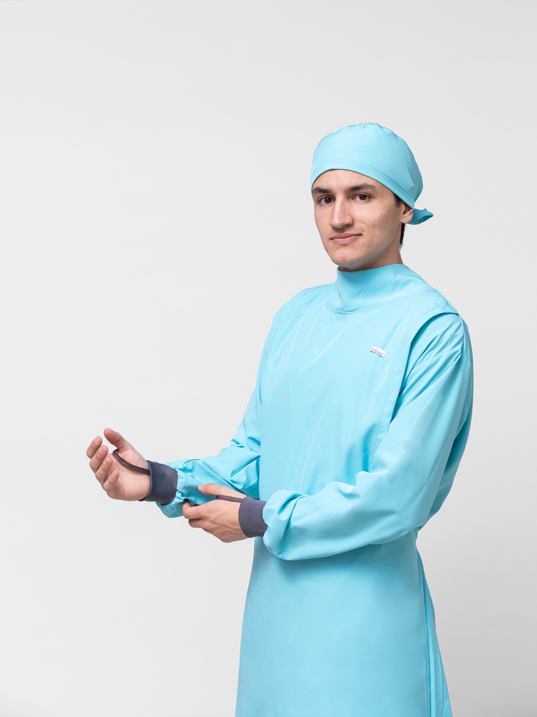 Bata Impermeable Hombre - Menta