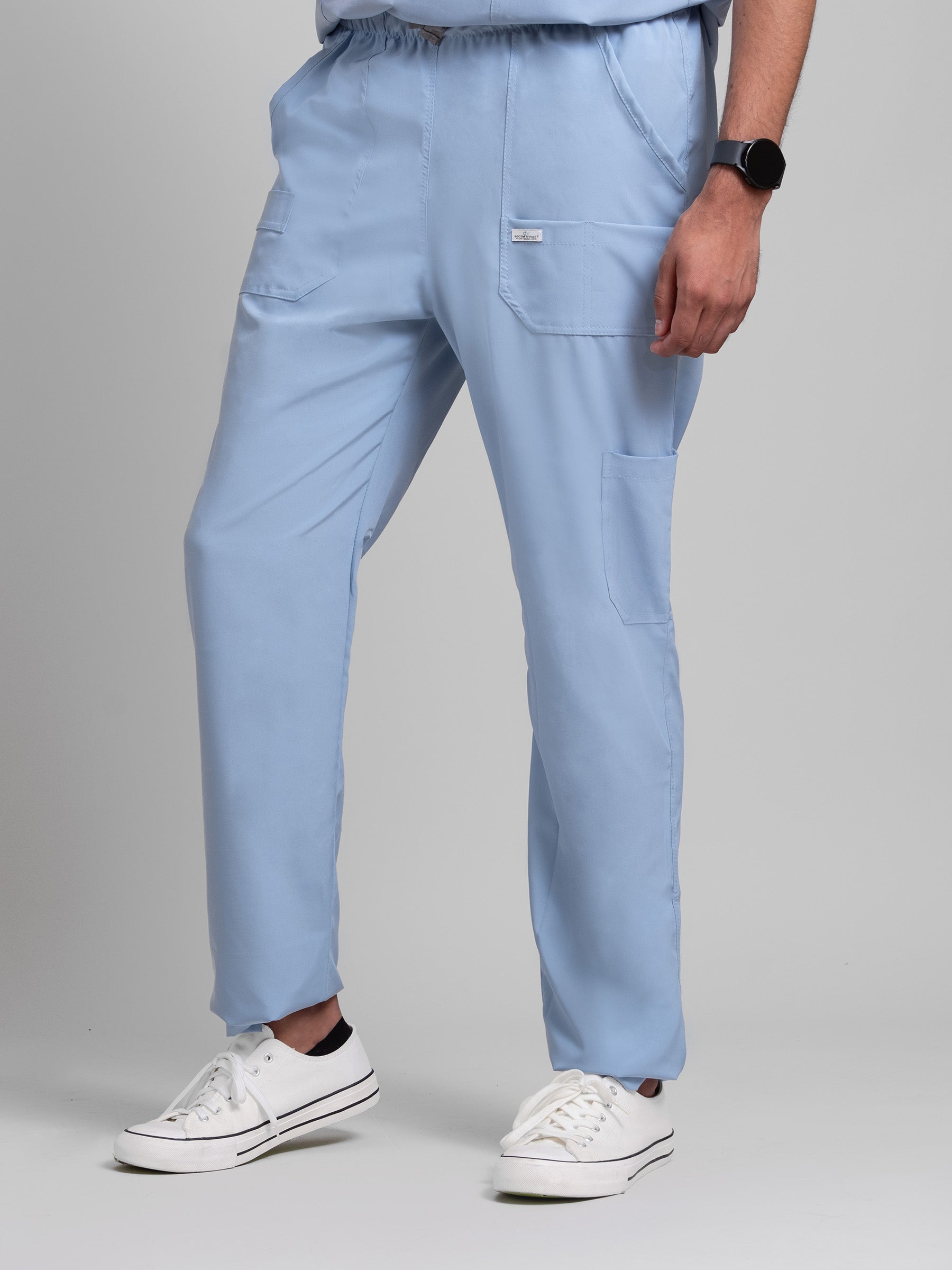 Pantalón Quirúrgico de Hombre Mérida - Azul Cielo