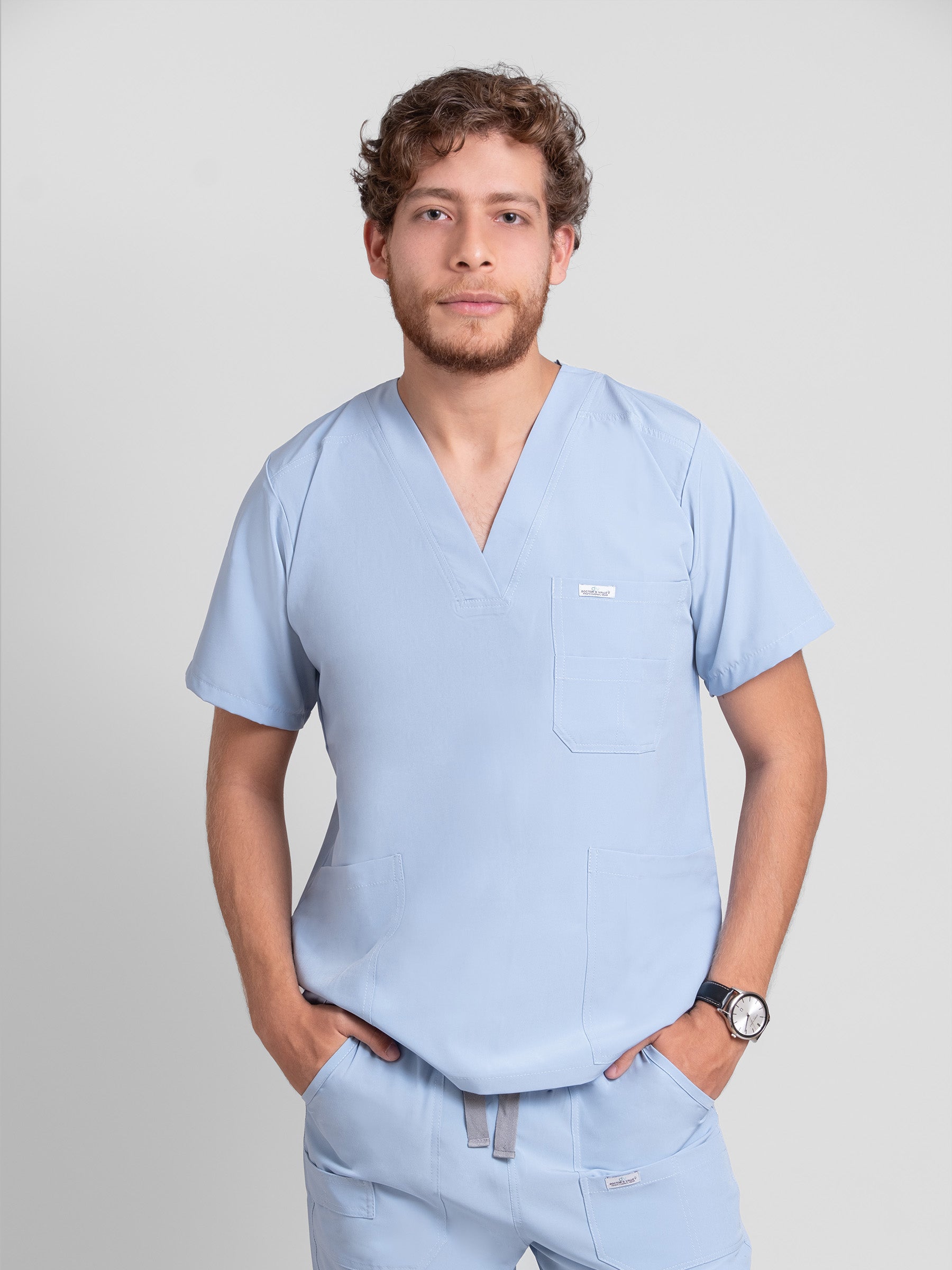 Filipina Quirúrgica de Hombre Mérida - Azul Cielo