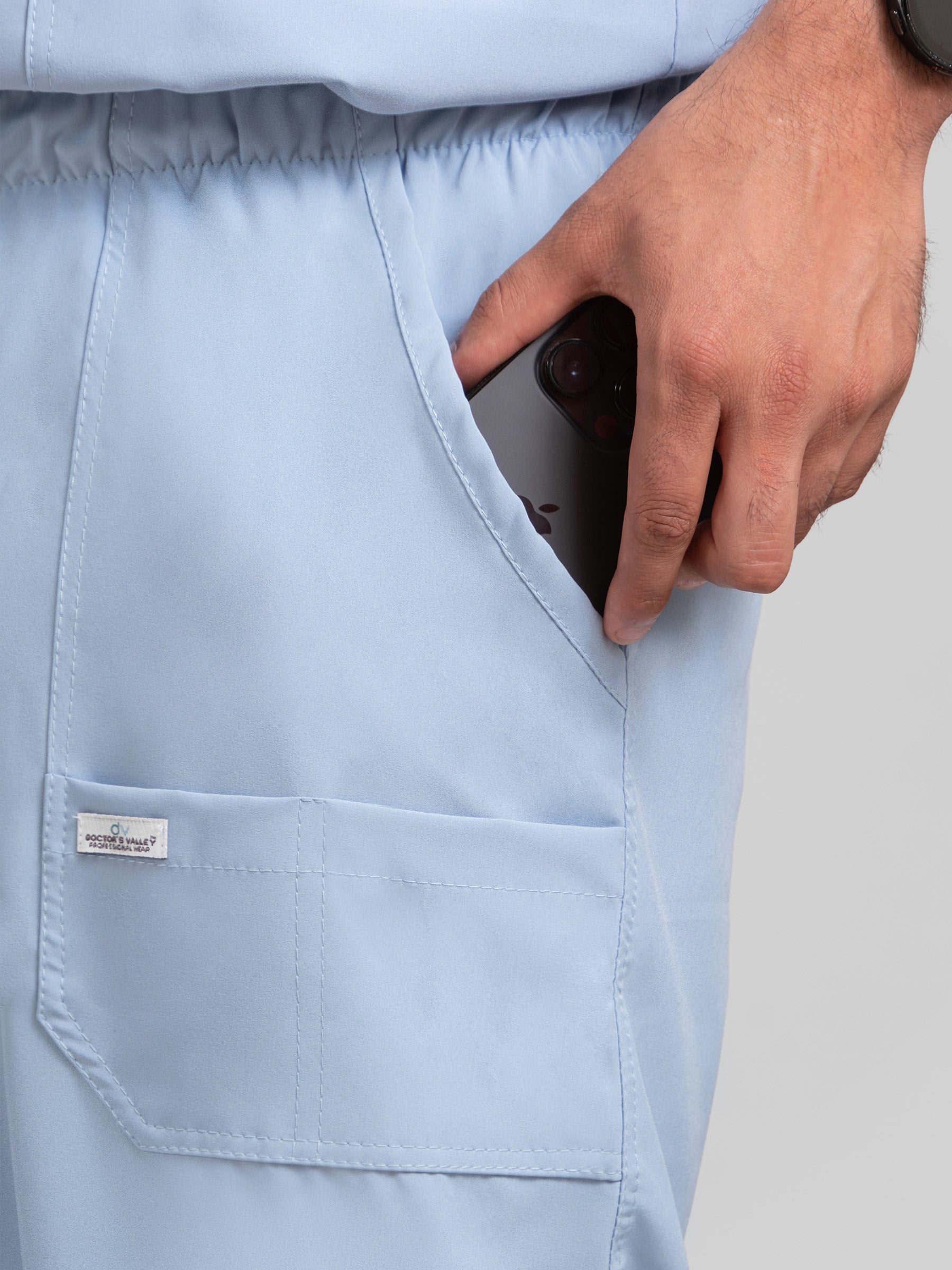 Pantalón Quirúrgico de Hombre Mérida - Azul Cielo