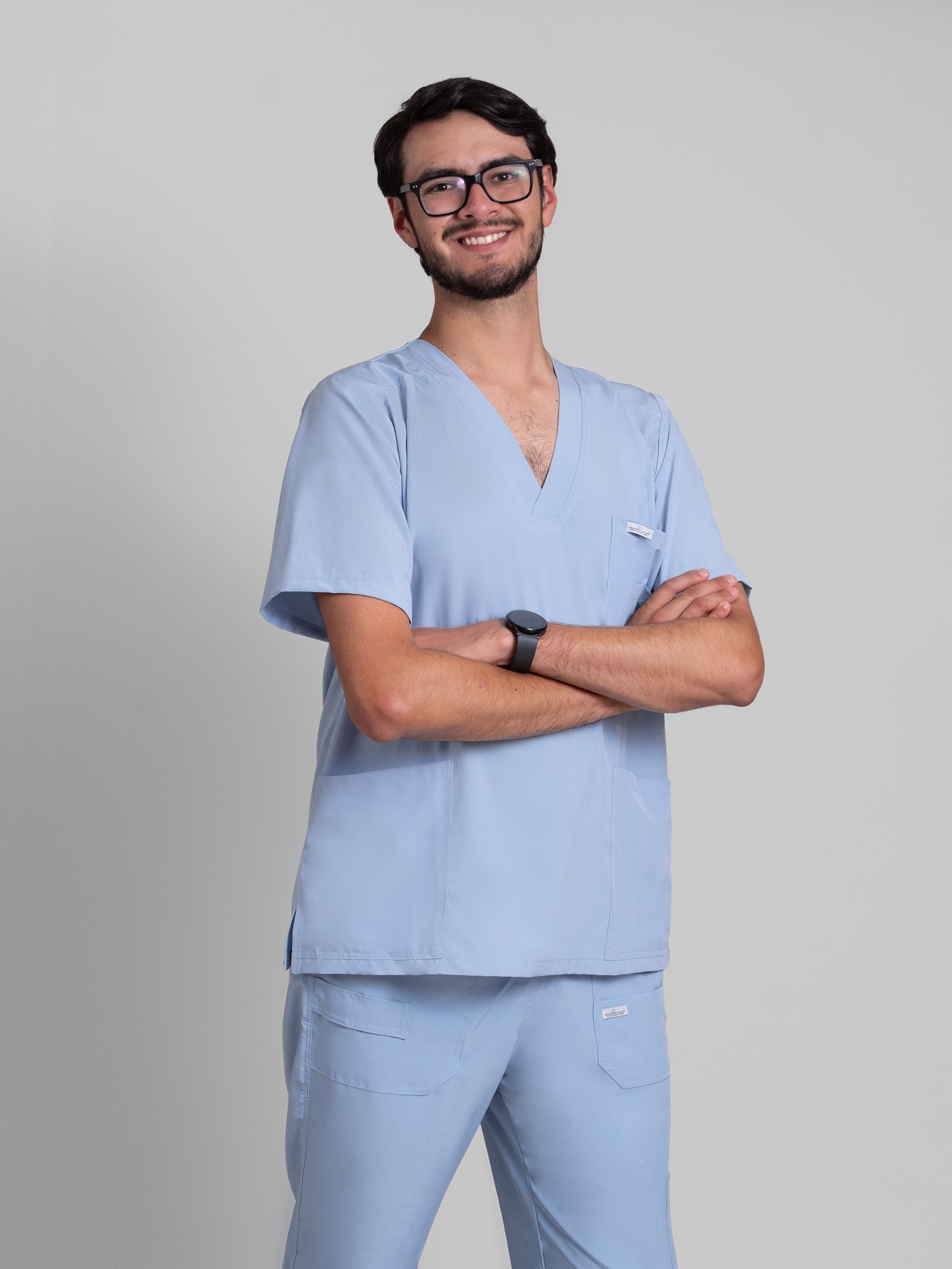 Filipina Quirúrgica de Hombre Mérida - Azul Cielo