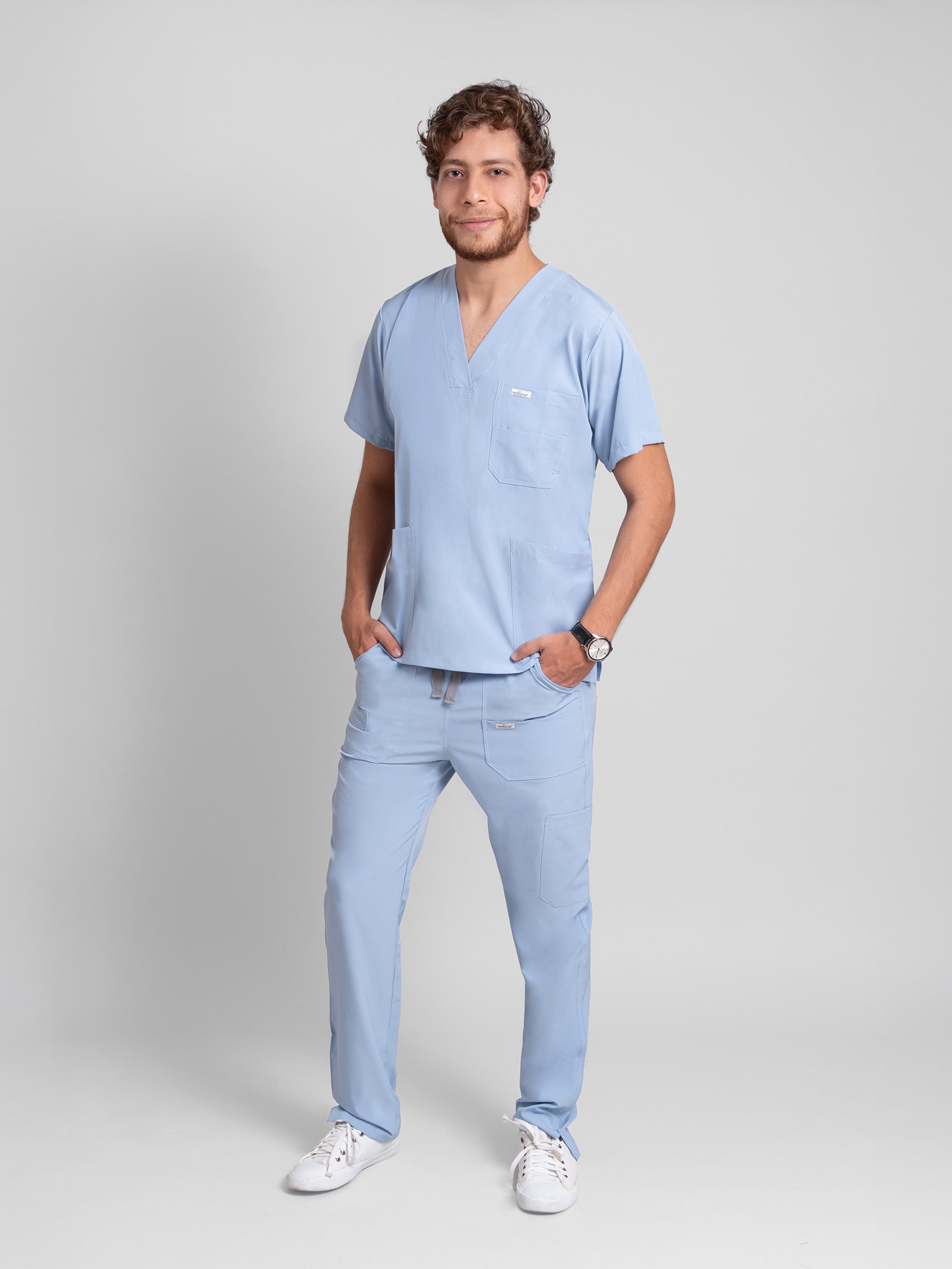 Filipina Quirúrgica de Hombre Mérida - Azul Cielo