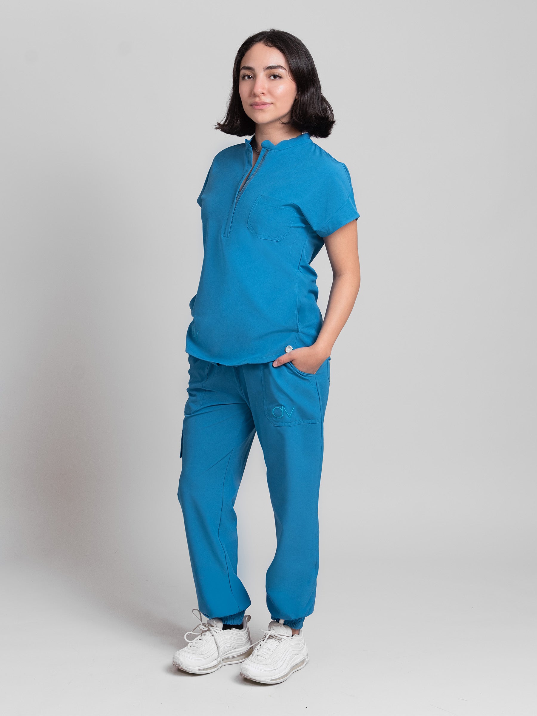 Pantalón Jogger Mujer Lux - Azul Ultramar