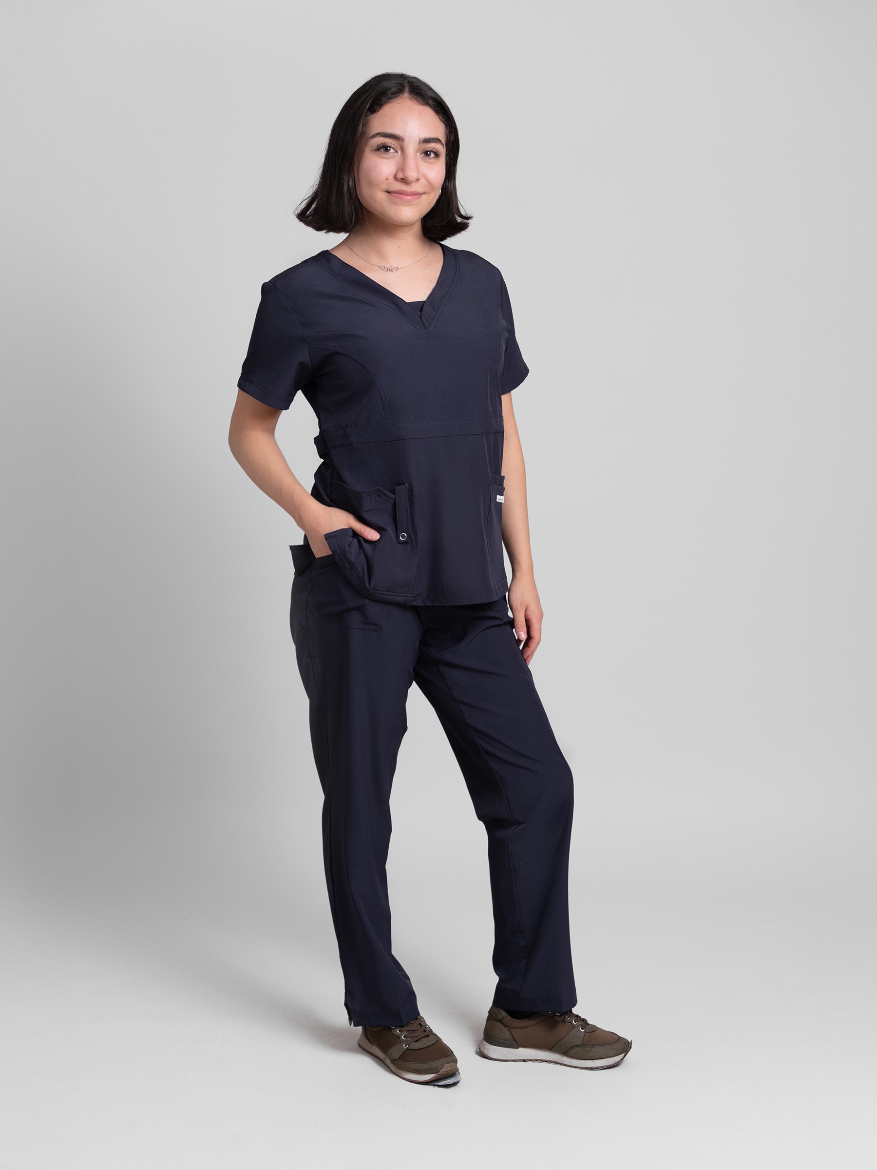 Pantalón Quirúrgico Mujer Oaxaca - Azul Marino