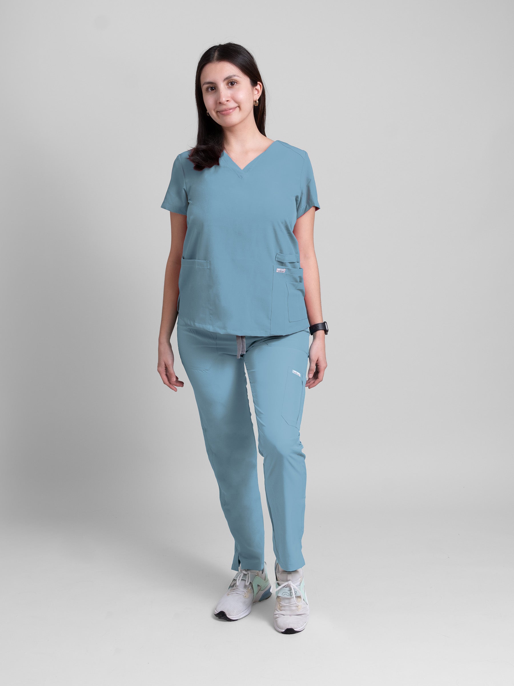 Filipina Quirúrgica de Mujer Mérida - Azul Cielo