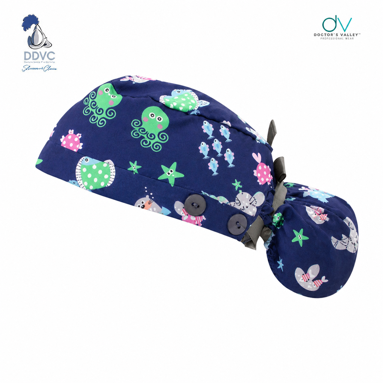 Cofia Premium Estampada - Focas