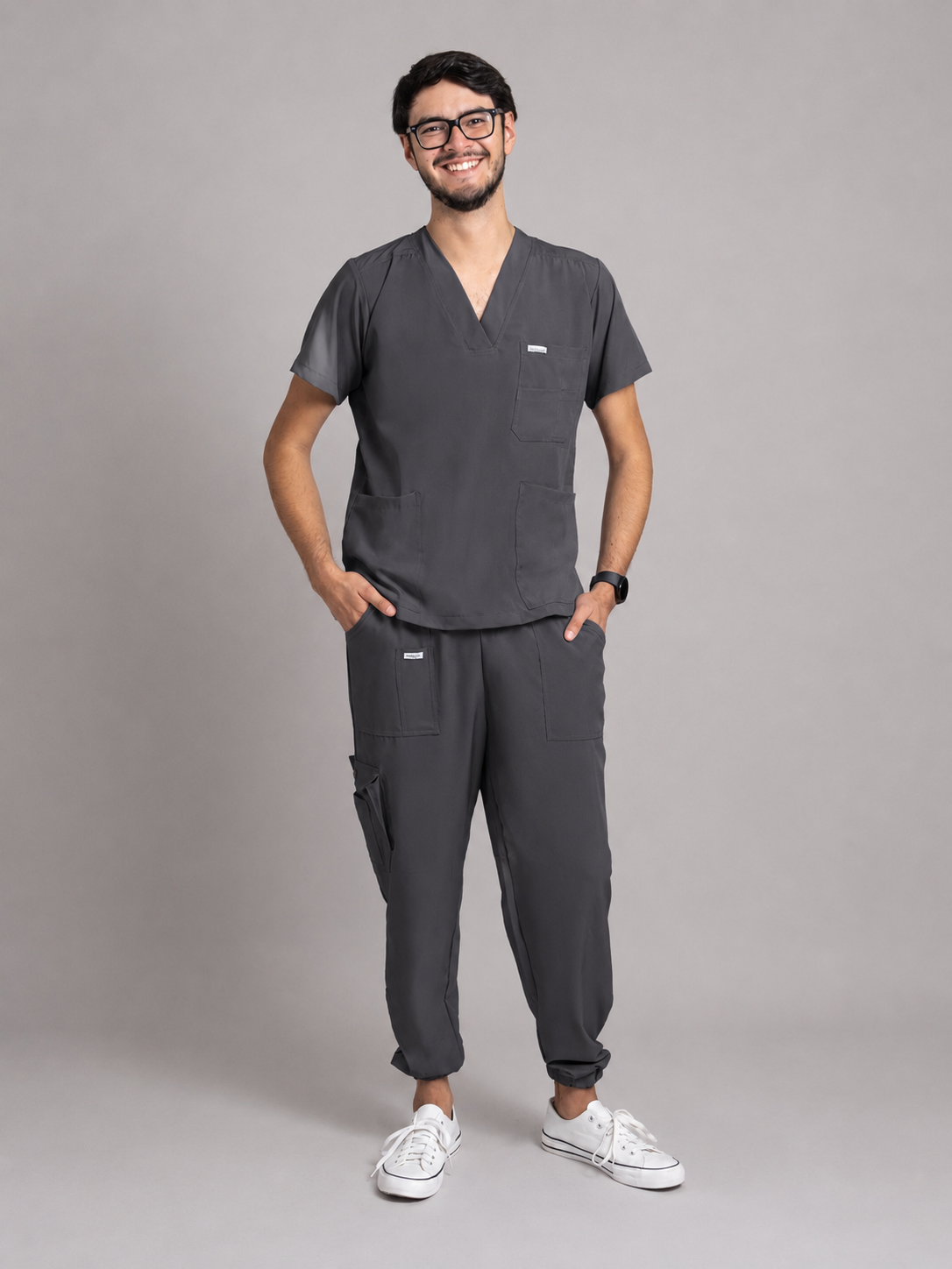 Pantalón Jogger de Hombre Mérida - Gris Oxford