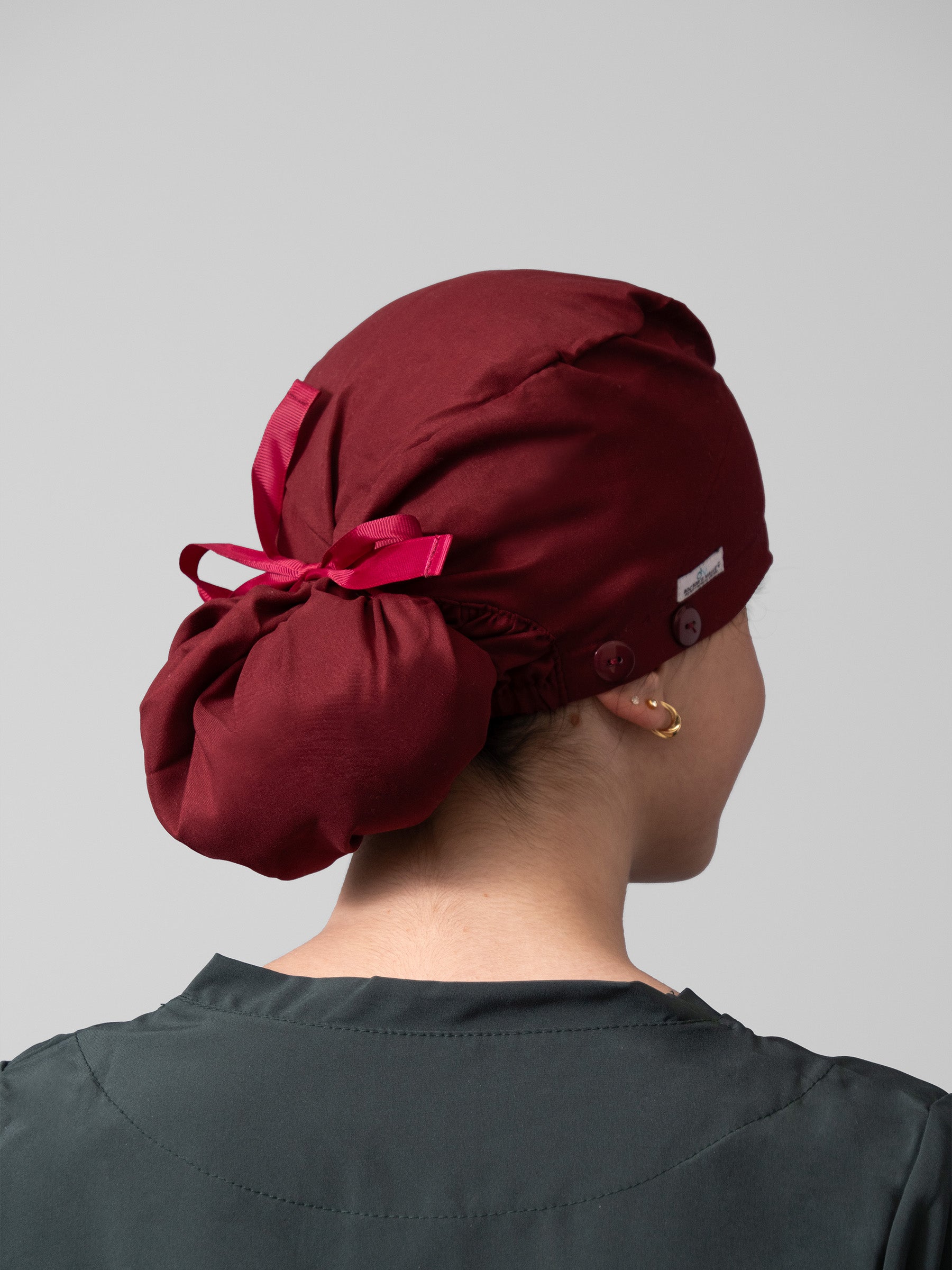 Cofia Premium Lisa - Guinda