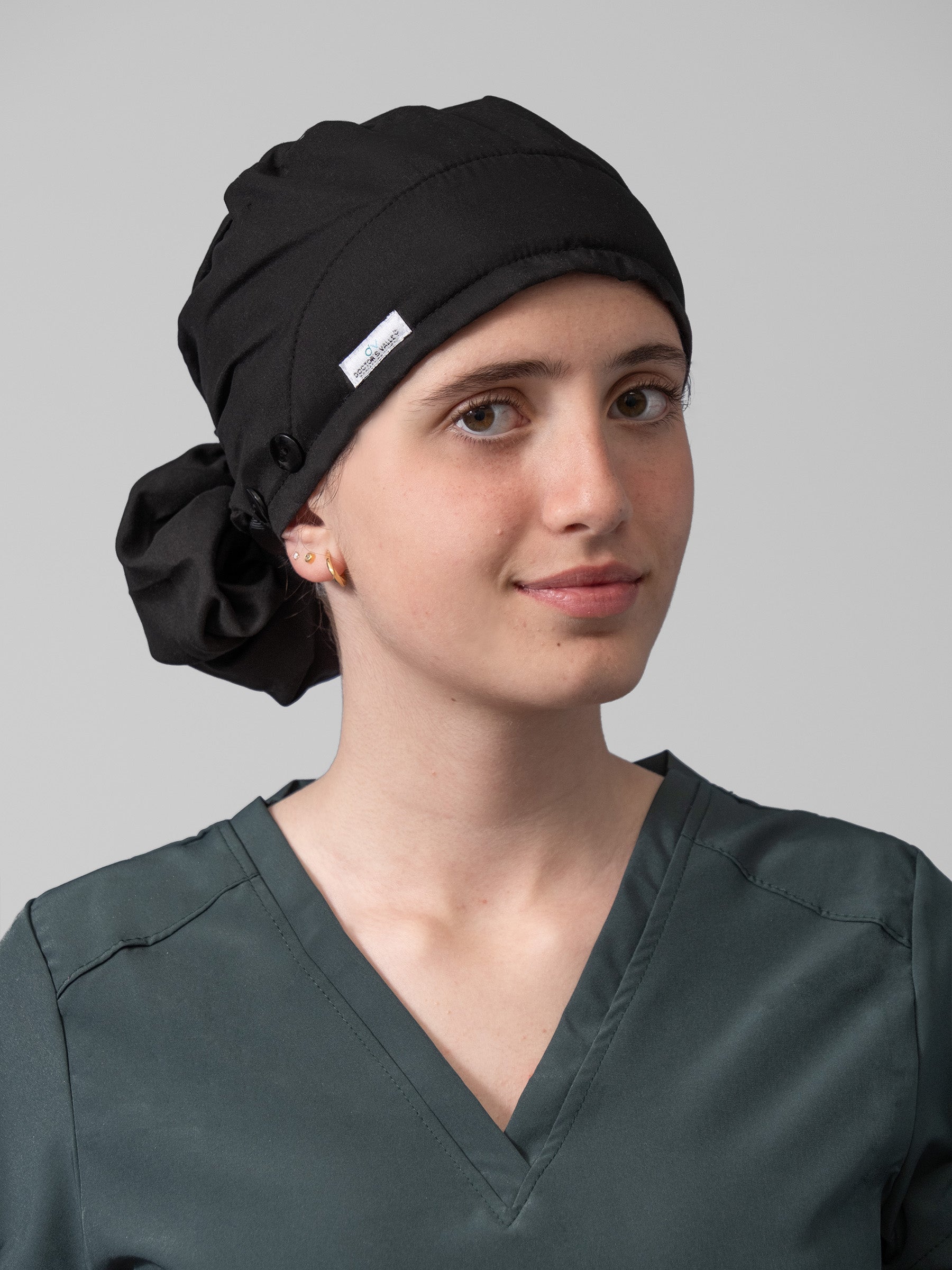 Cofia Premium Lisa - Negro