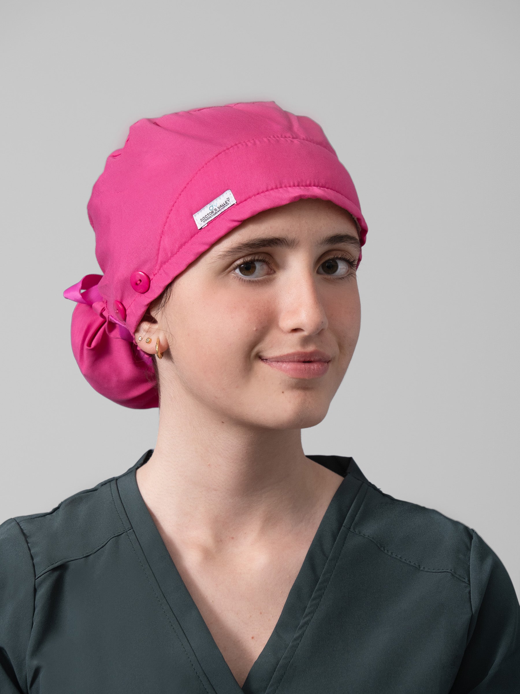 Cofia Premium Lisa - Fucsia