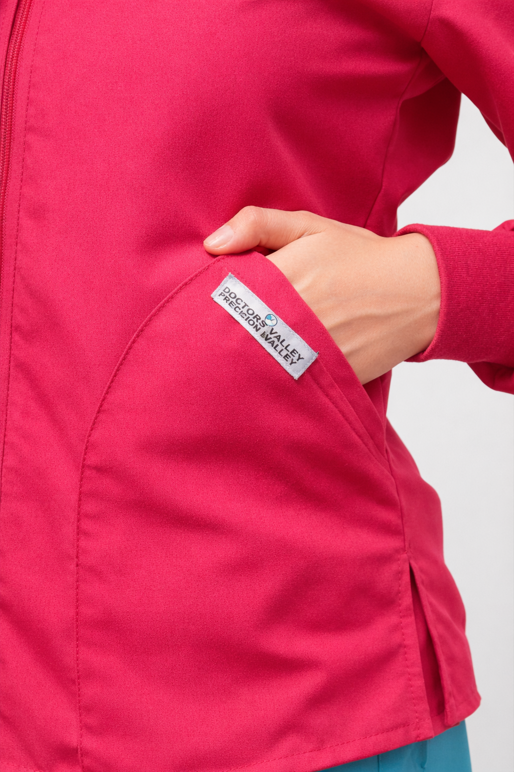 Filipina Manga Larga Mujer - Fucsia