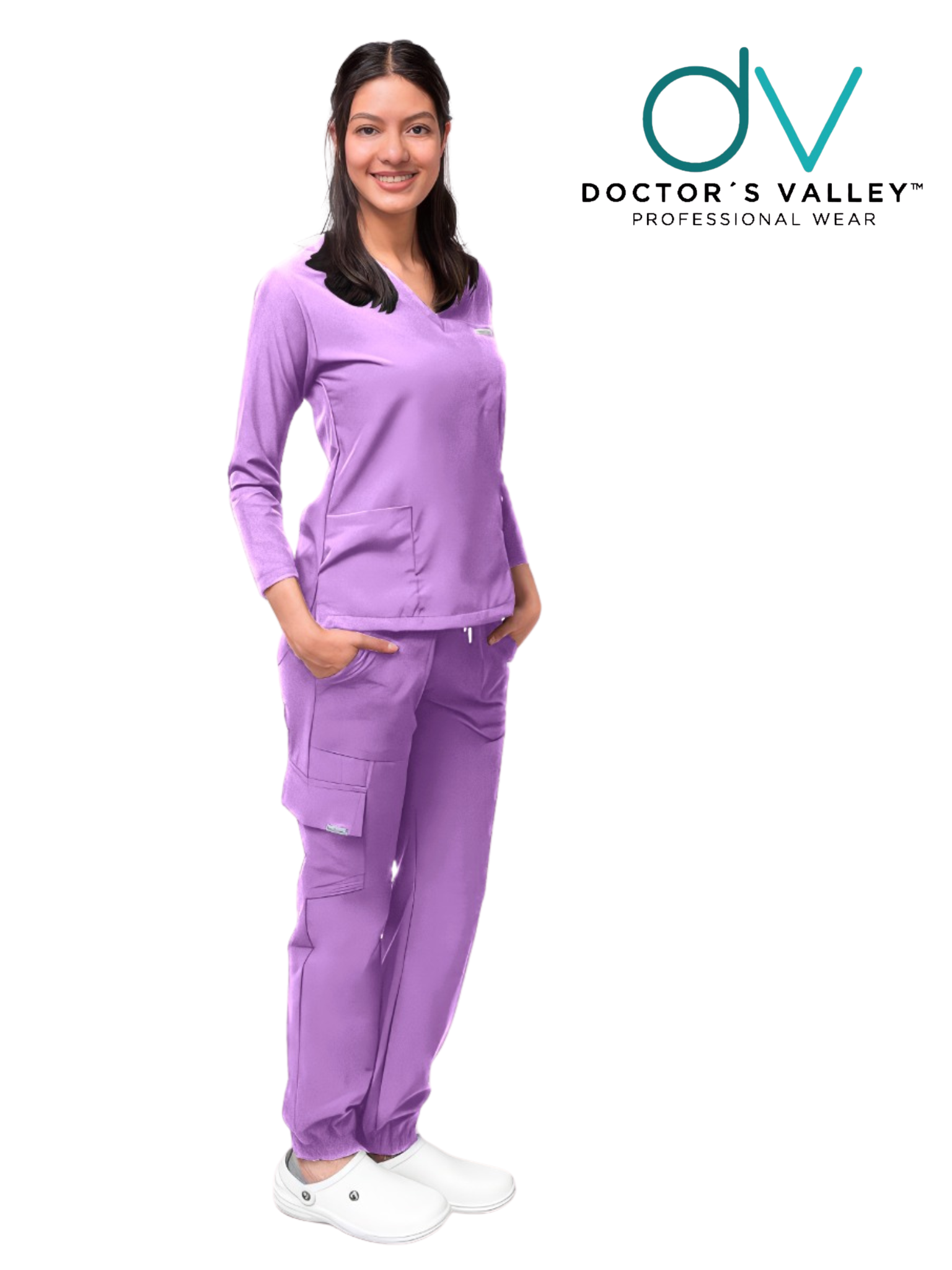 Filipina Manga Larga Mujer Mérida- Lila