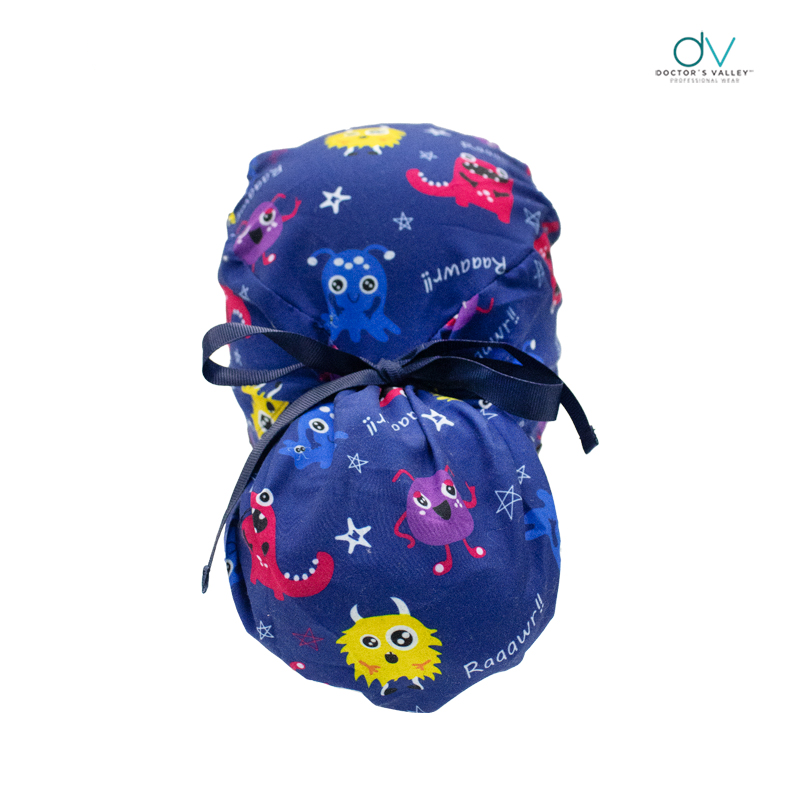 Cofia Premium Estampada - Microbios
