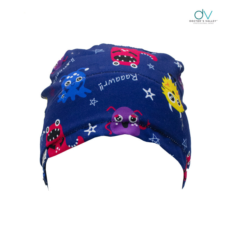 Cofia Premium Estampada - Microbios