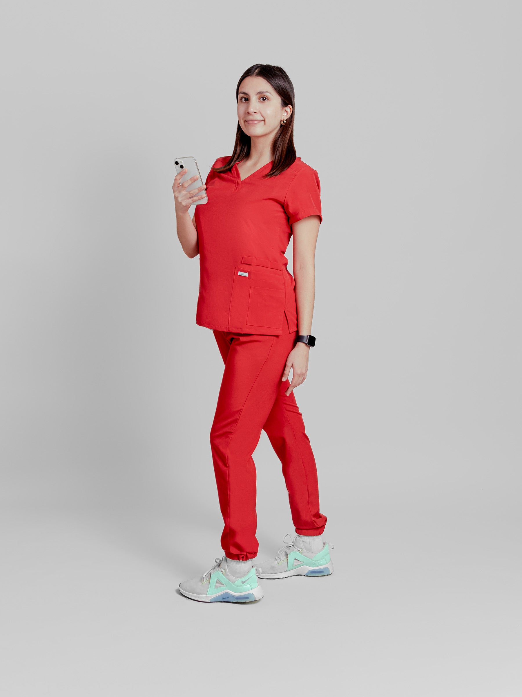 Pantalón Jogger de Mujer Mérida - Rojo