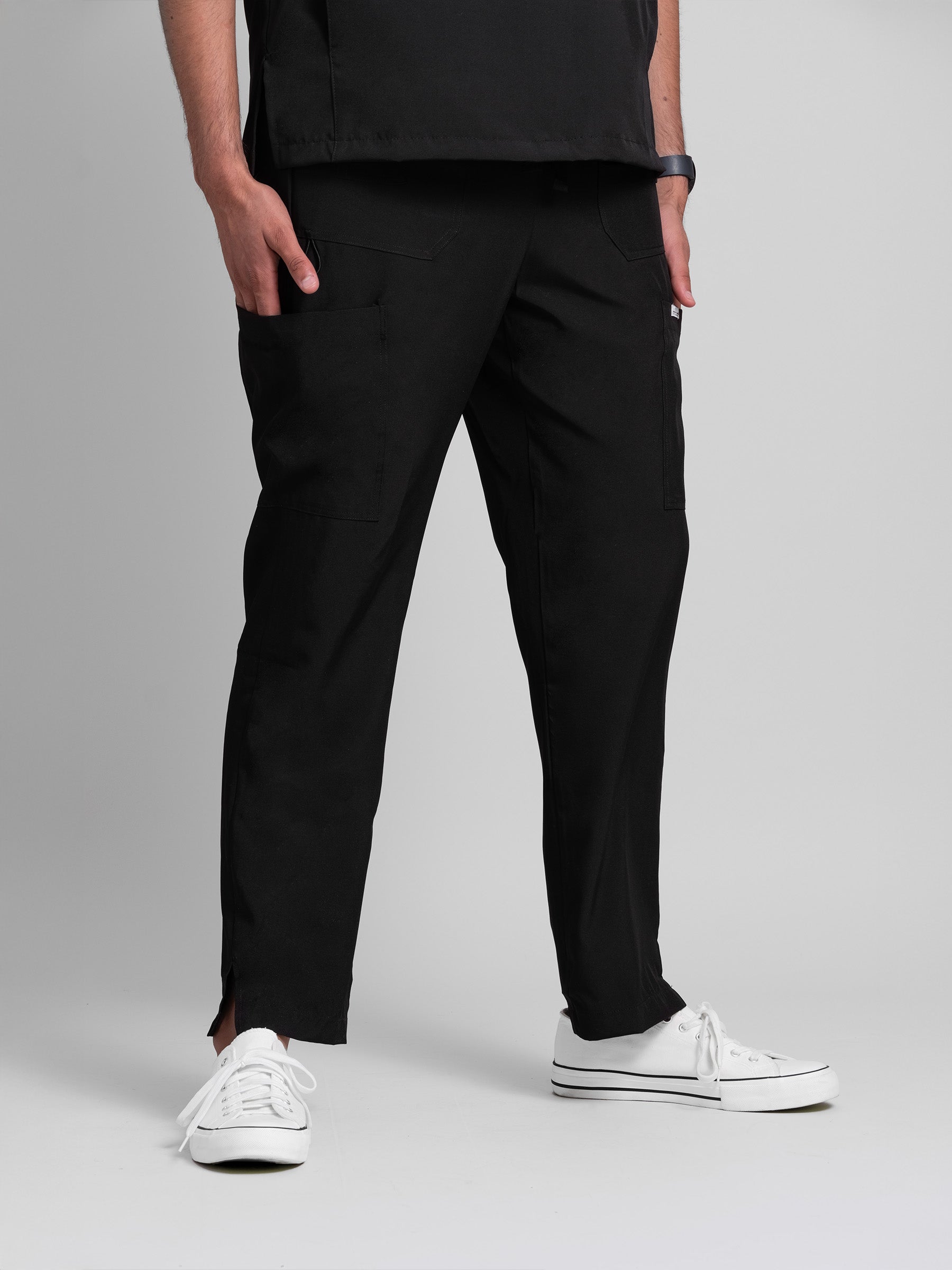 Pantalón Quirúrgico Hombre Tabasco - Negro