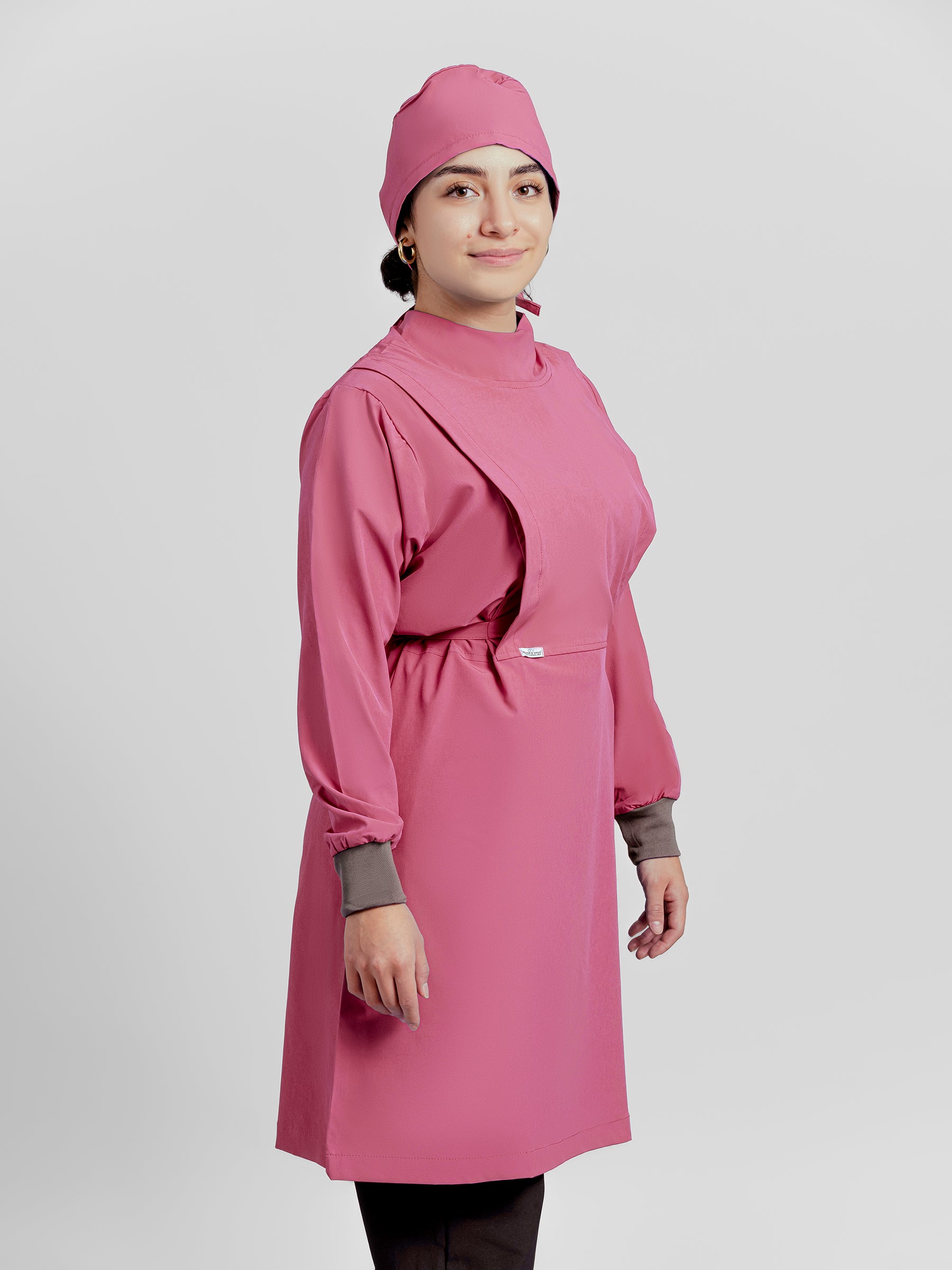 Bata Impermeable Mujer - Palo de Rosa
