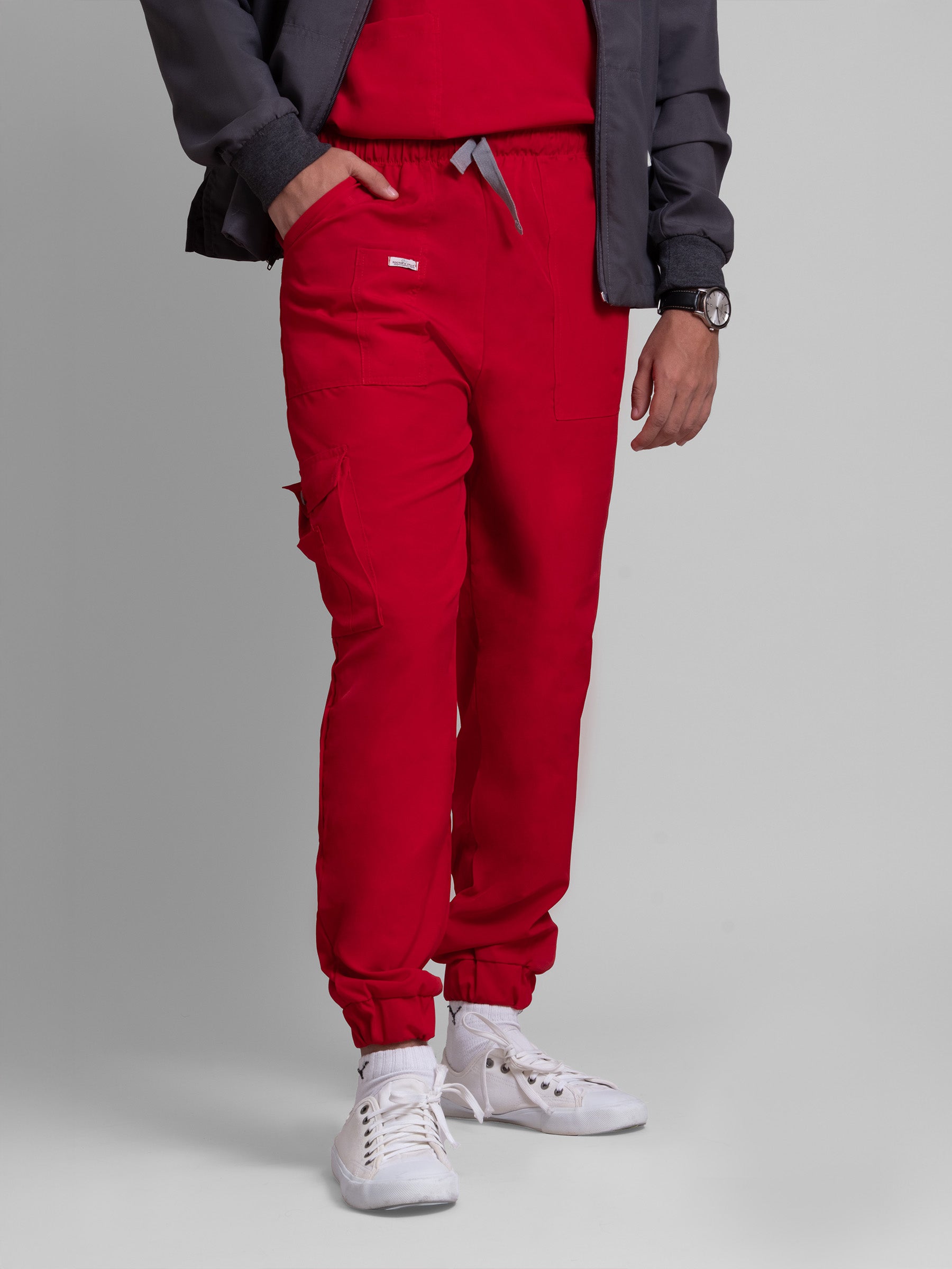 Pantalón Jogger de Hombre Mérida - Rojo