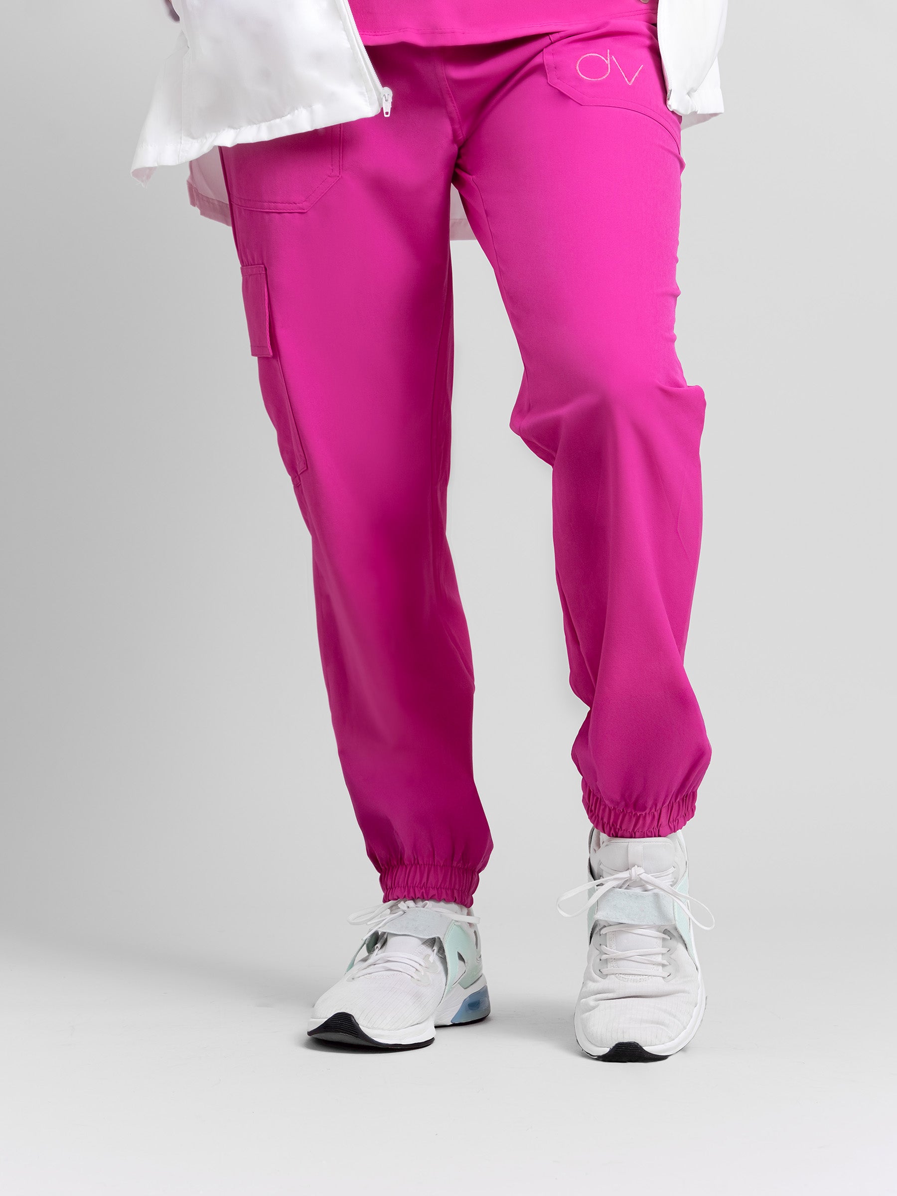 Pantalón Jogger Mujer Lux - Fucsia