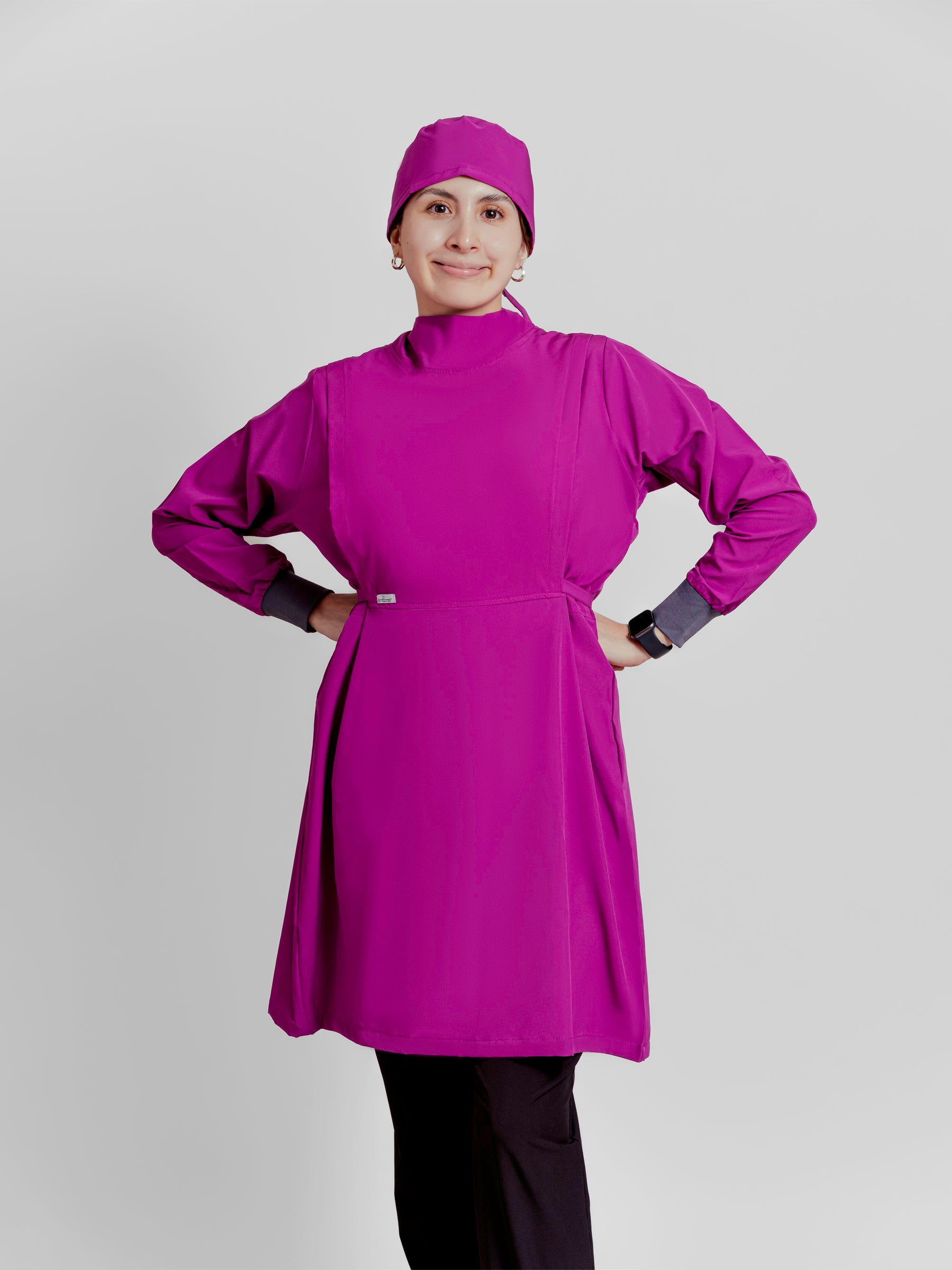 Bata Impermeable Mujer - Bugambilia