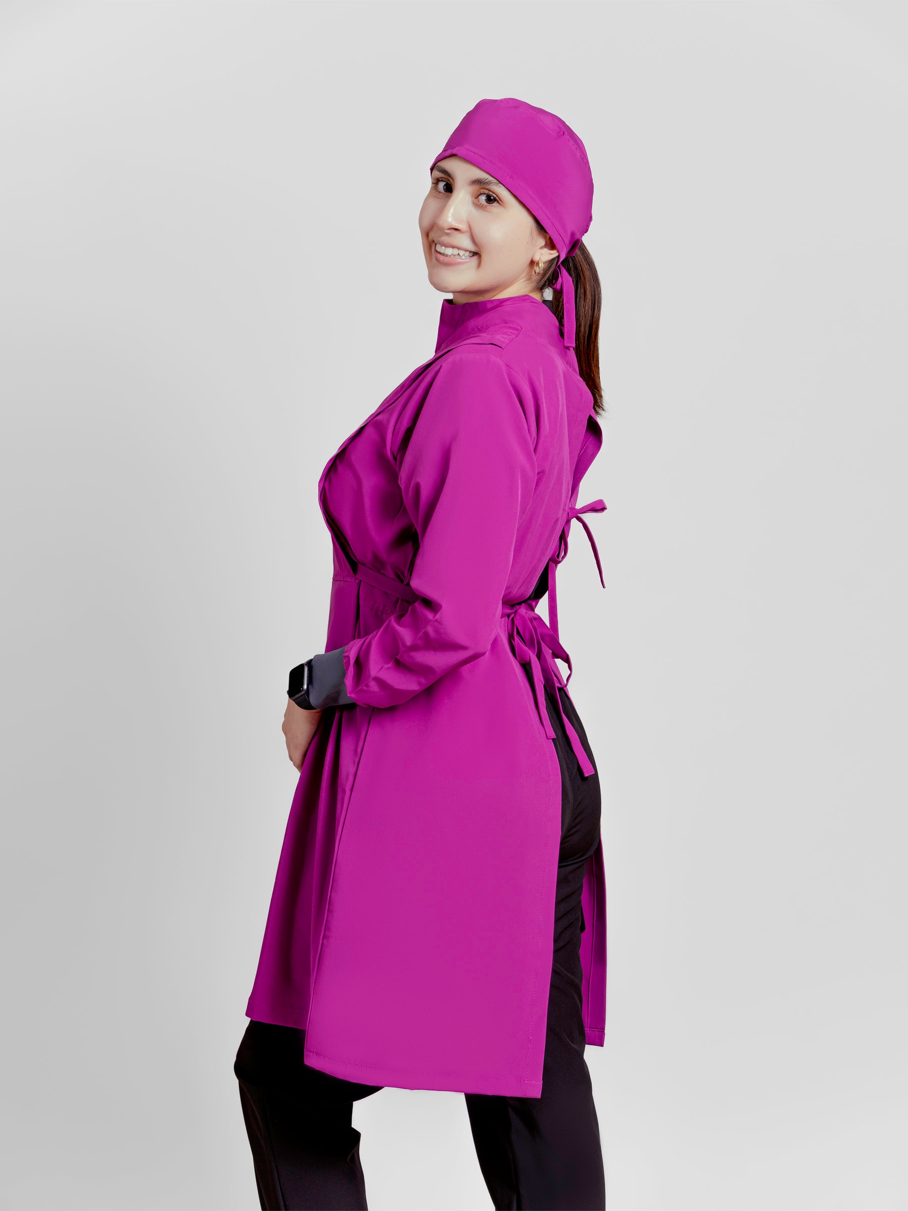 Bata Impermeable Mujer - Bugambilia