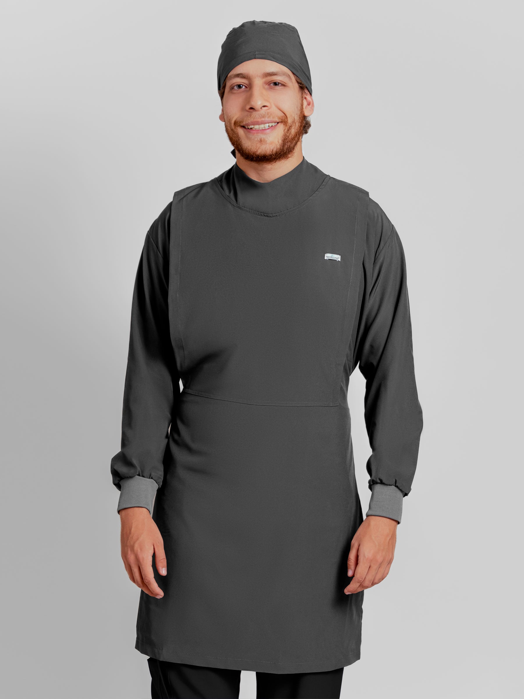 Bata Impermeable Hombre - Gris Oxford