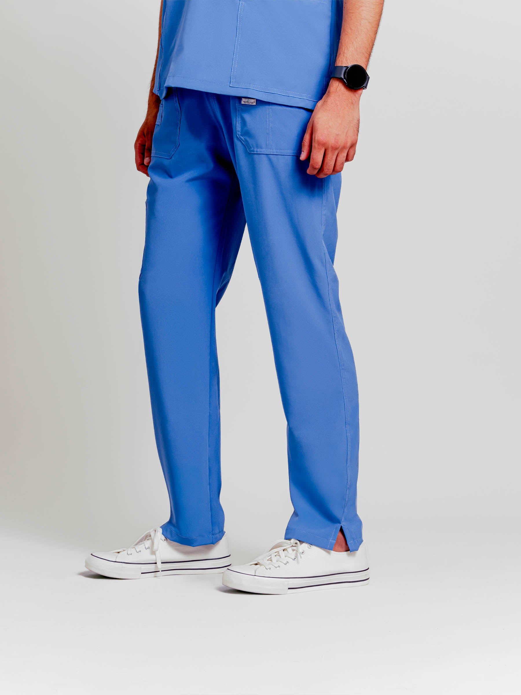 Pantalón Quirúrgico de Hombre Mérida - Azul Plumbago