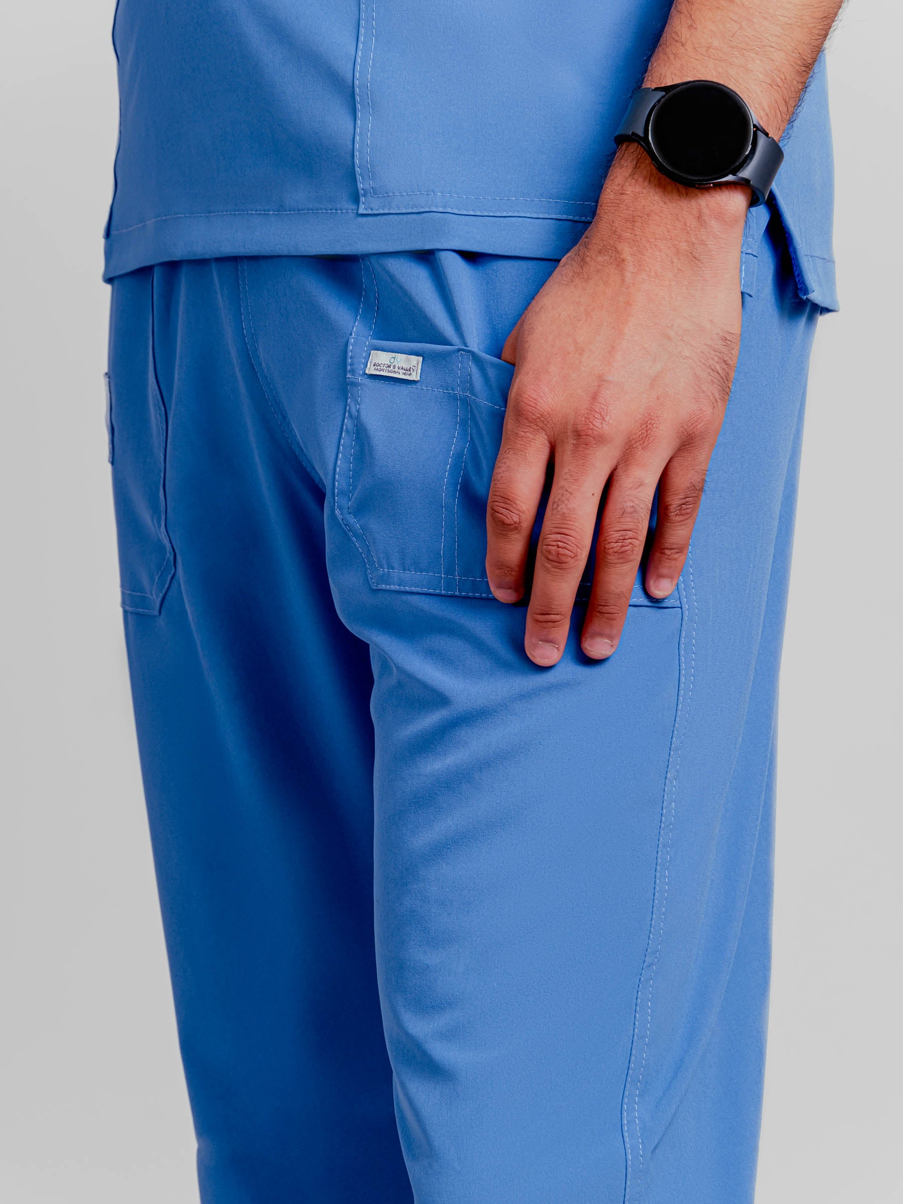 Pantalón Quirúrgico de Hombre Mérida - Azul Plumbago