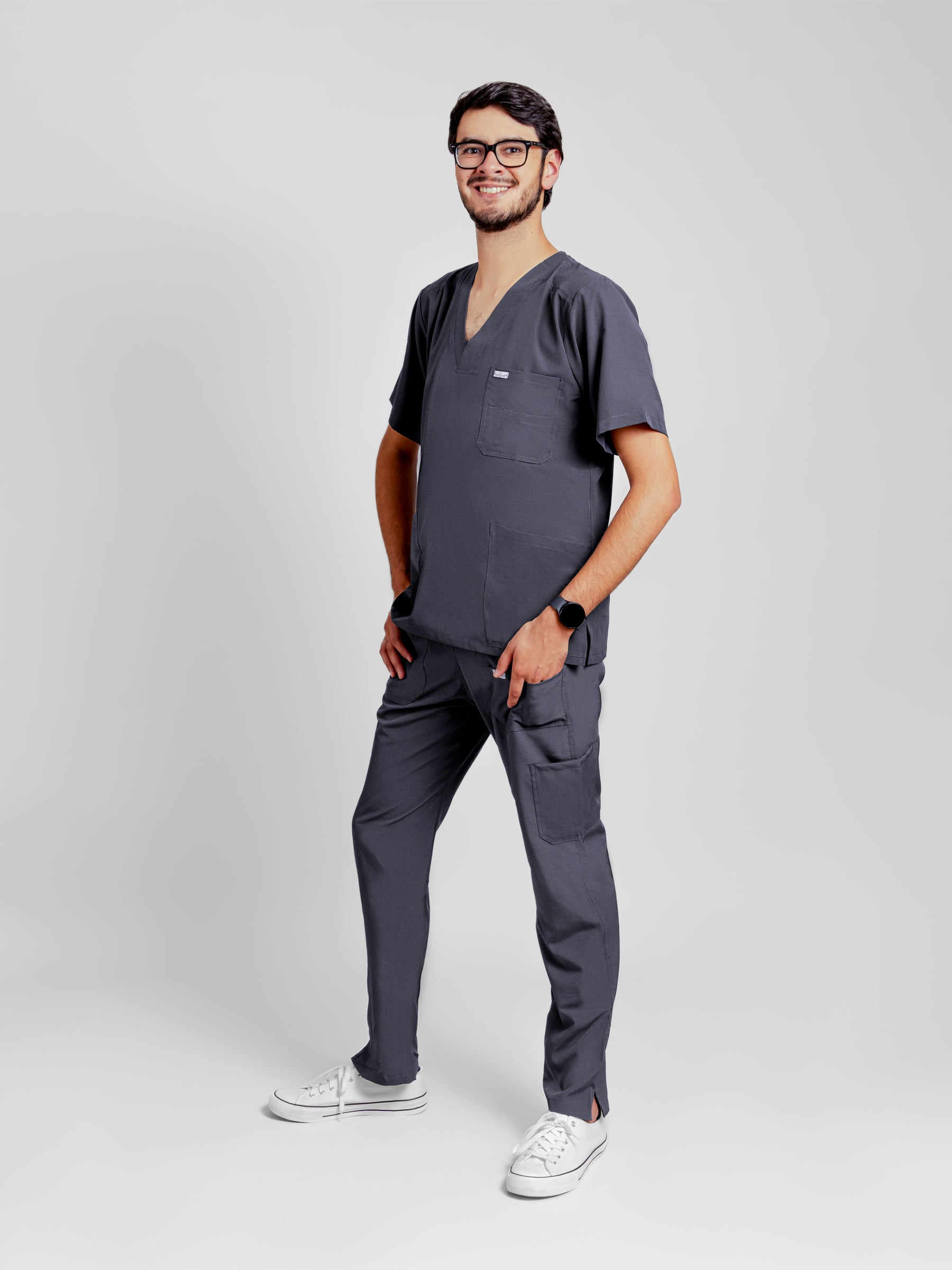 Pantalón Quirúrgico de Hombre Mérida - Azul Marino