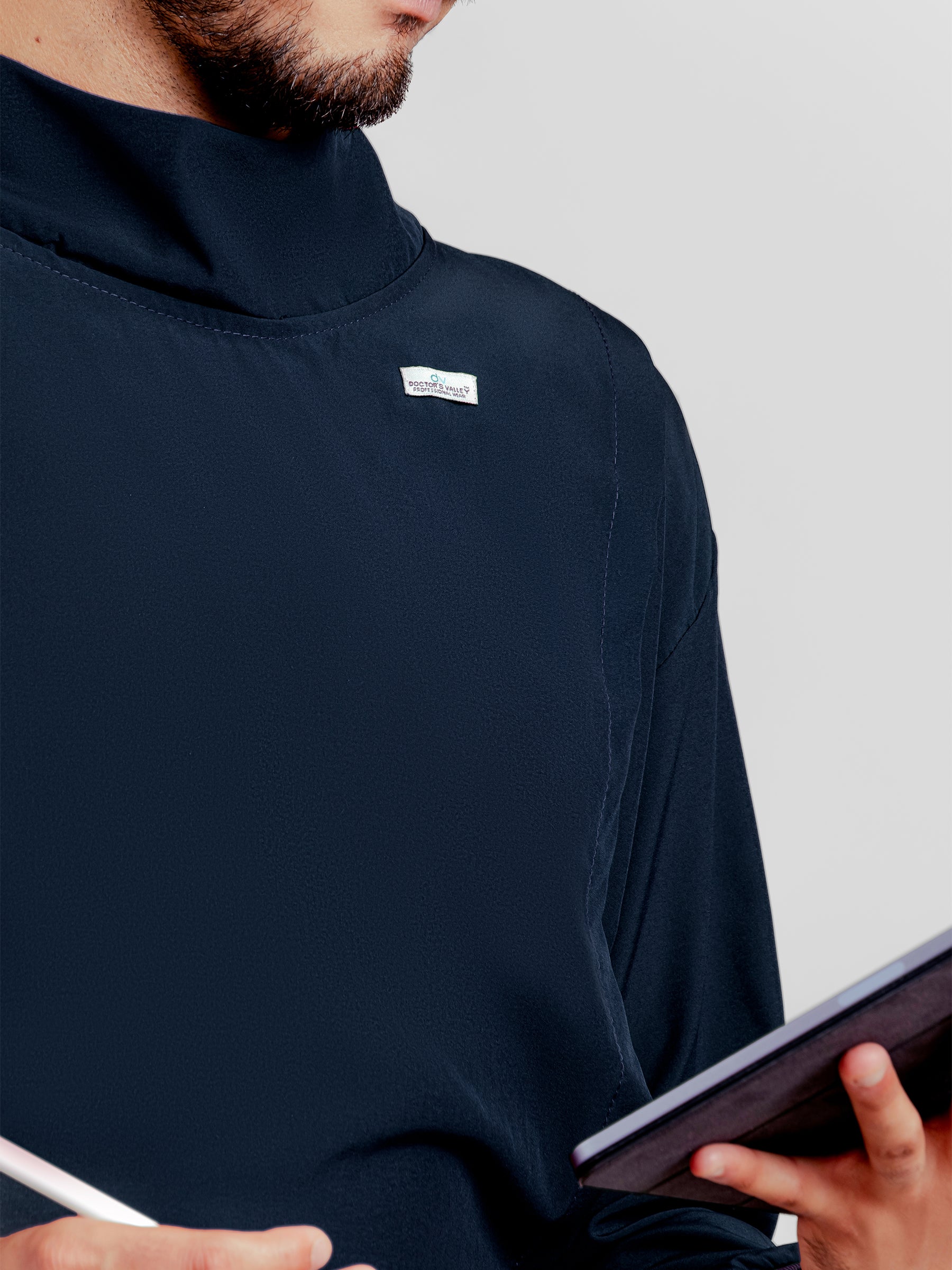 Bata Impermeable Hombre - Azul Marino