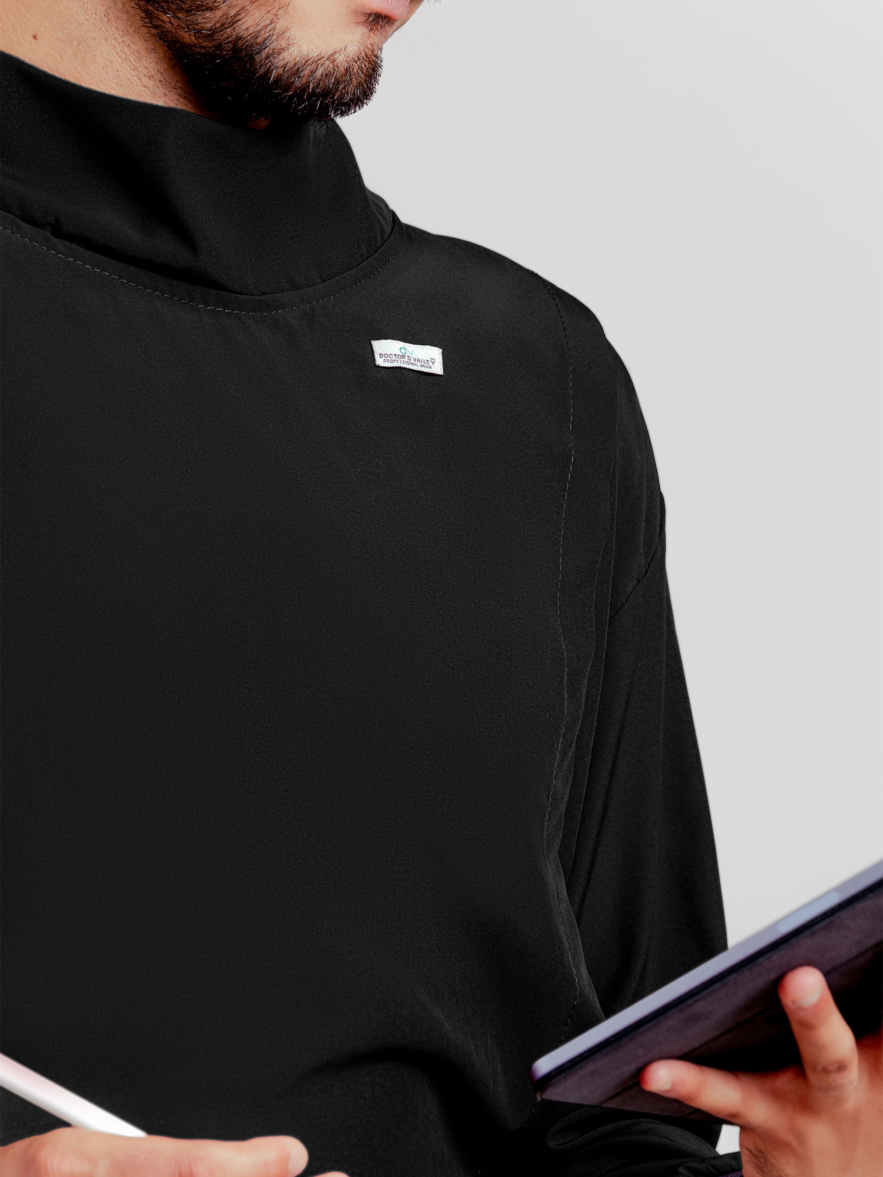 Bata Impermeable Hombre - Negro