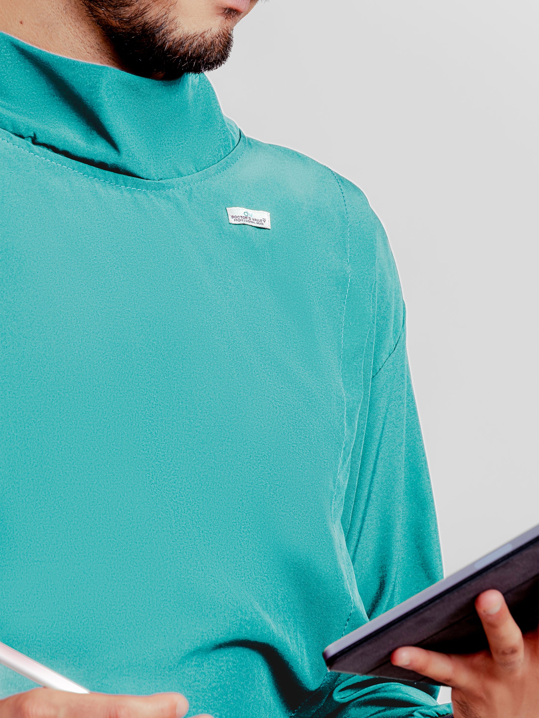 Bata Impermeable Hombre - Verde Esmeralda