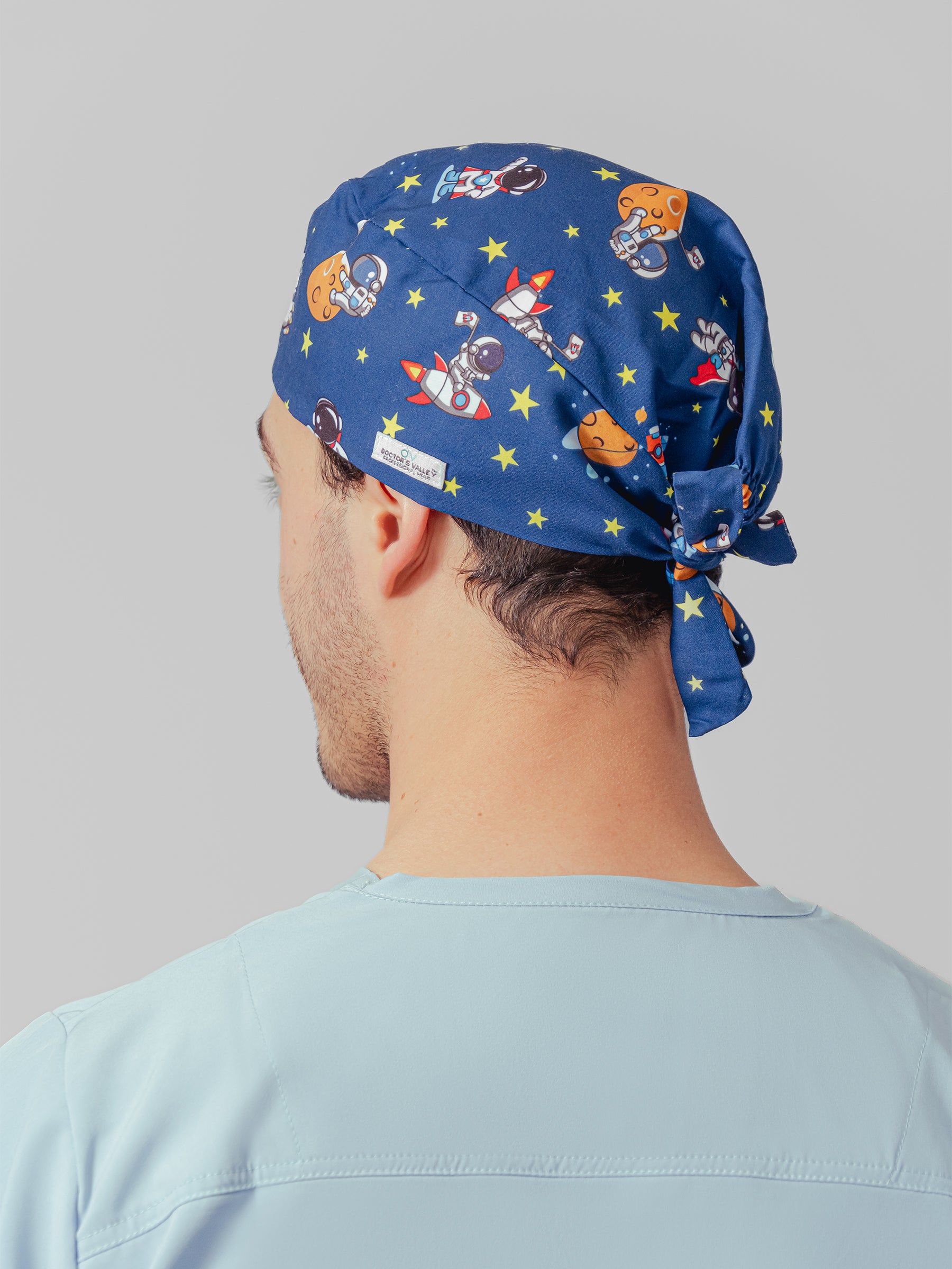 Cofia Quirúrgica Estampada - Astronauta
