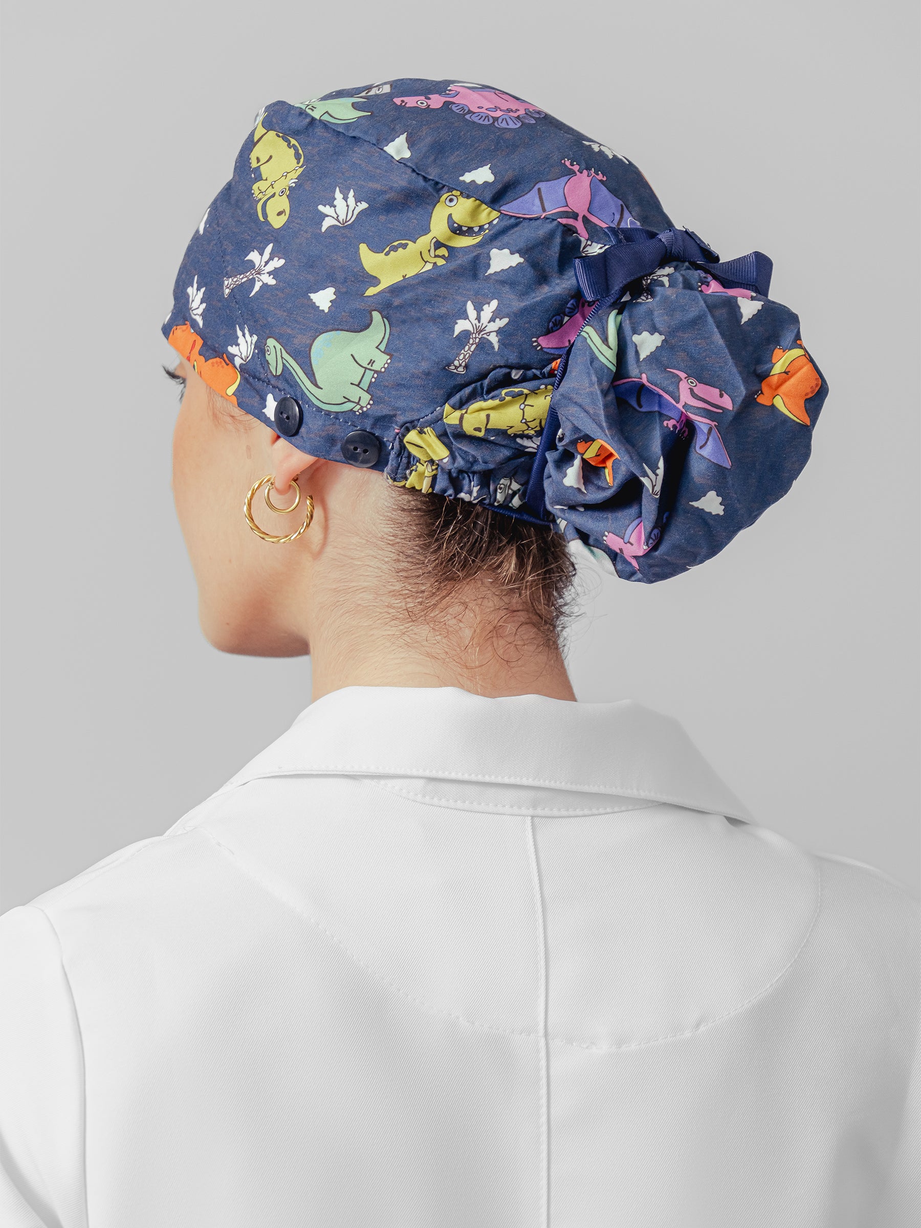Cofia Premium Estampada - Dinosaurio