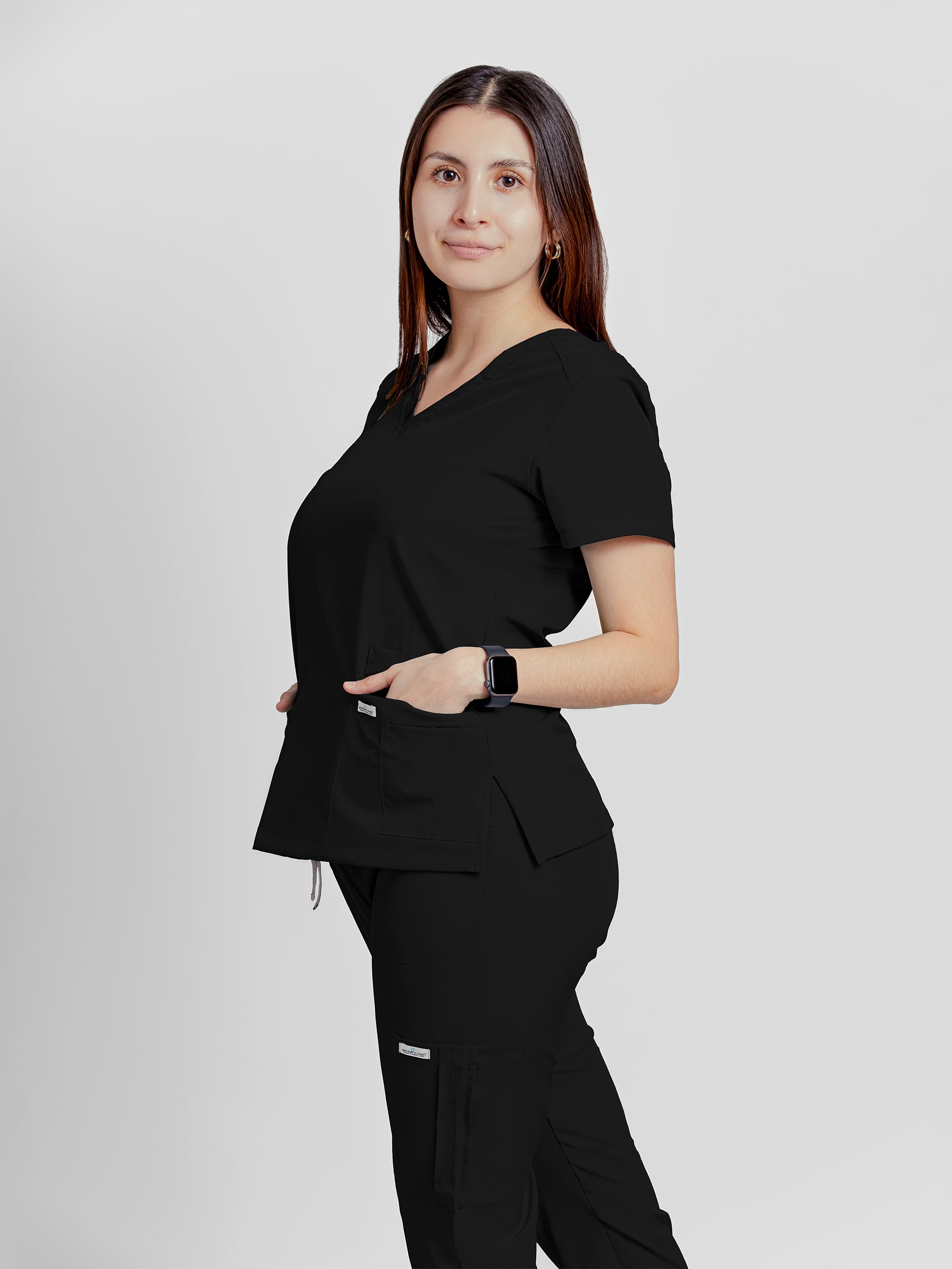 Filipina Quirúrgica de Mujer Mérida - Negro