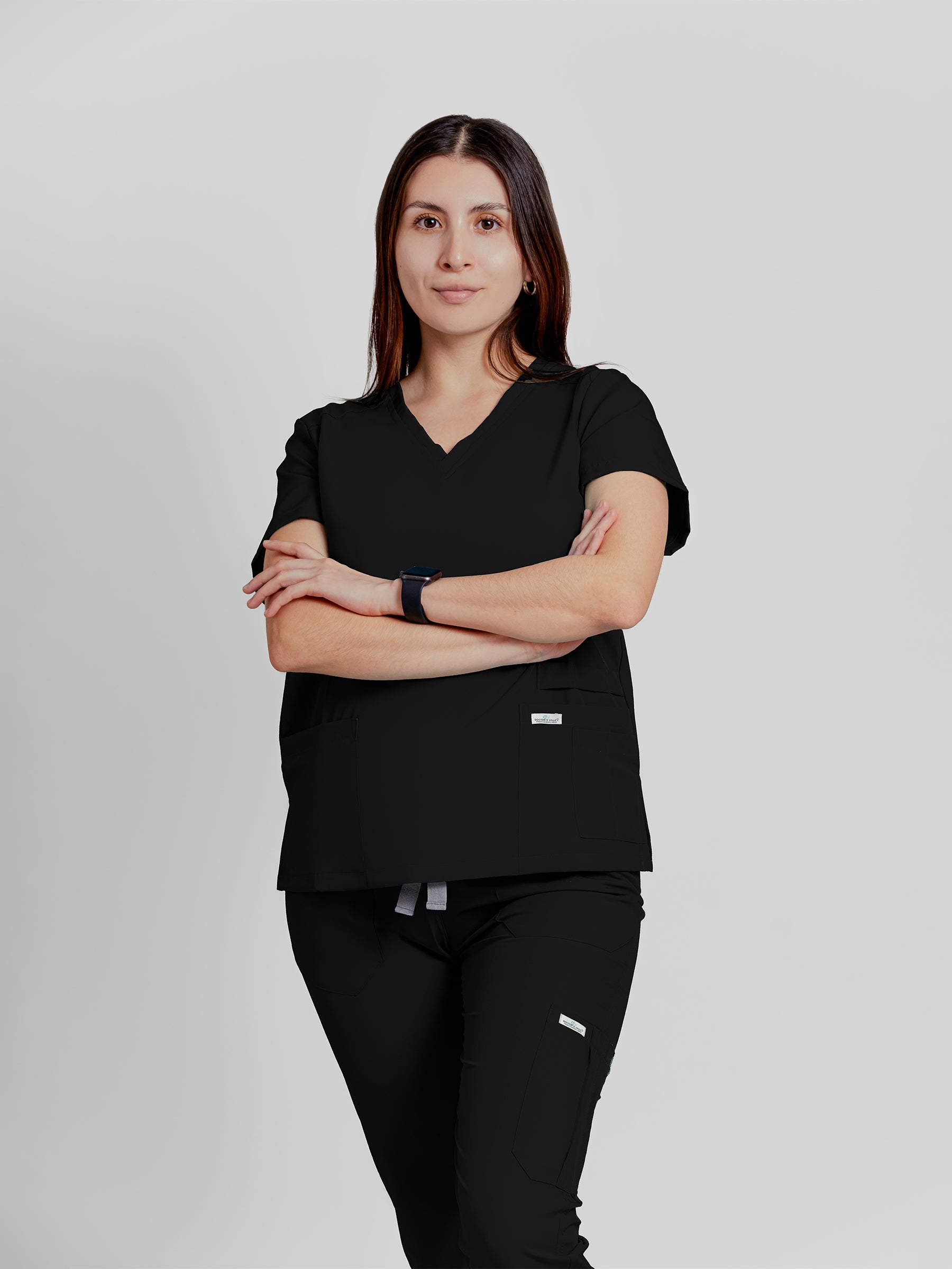 Filipina Quirúrgica de Mujer Mérida - Negro
