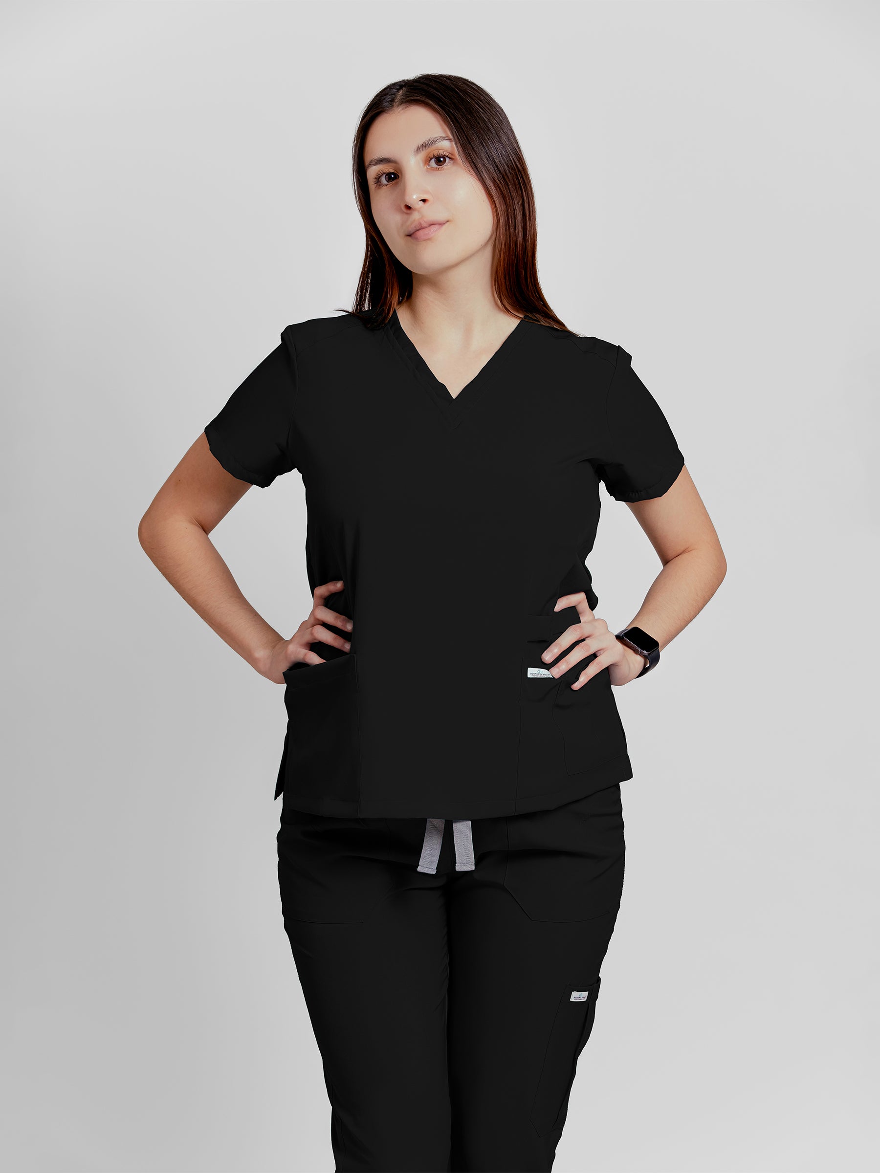 Filipina Quirúrgica de Mujer Mérida - Negro